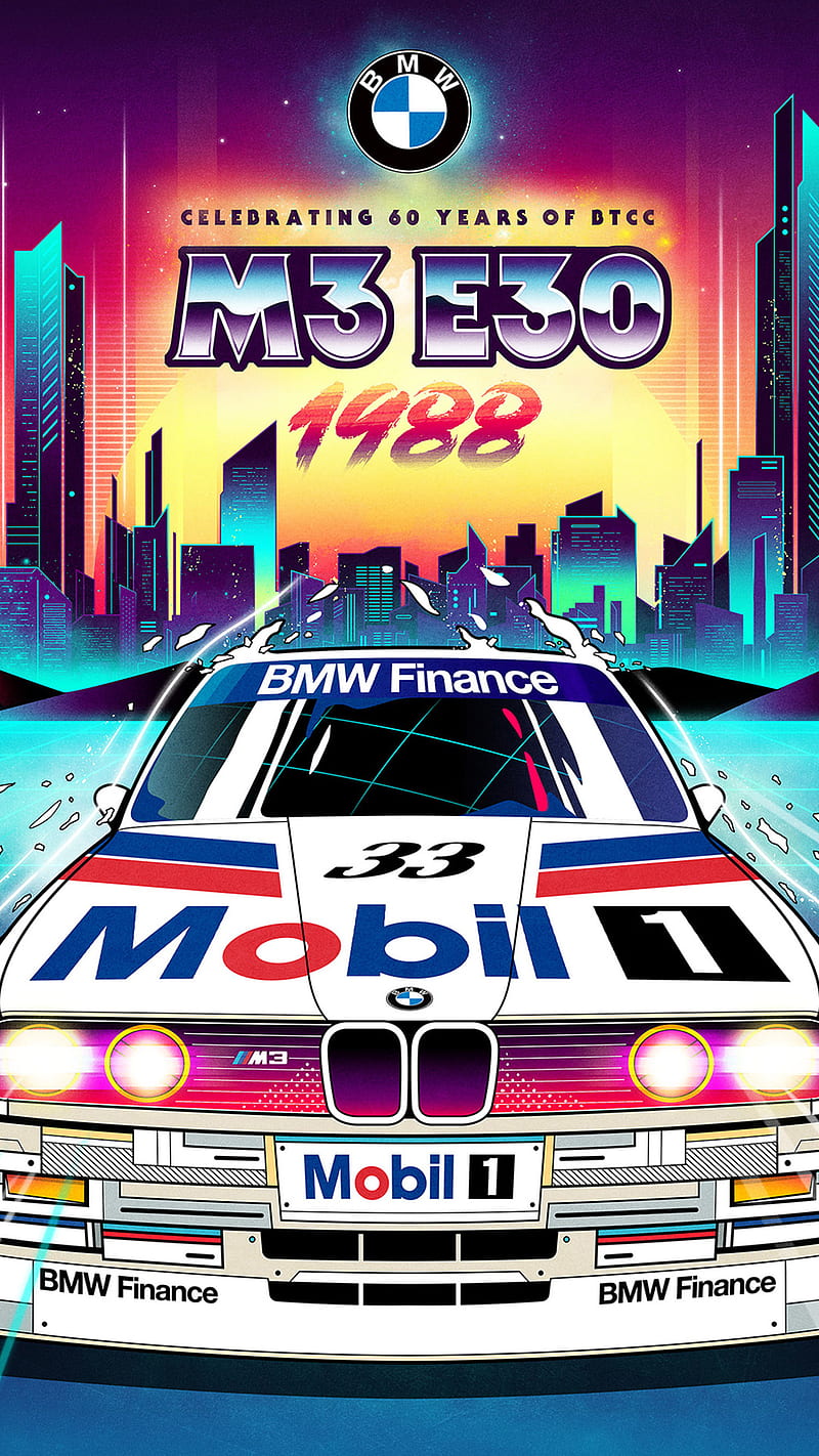 800x1422 HD bmw retro wallpaper
