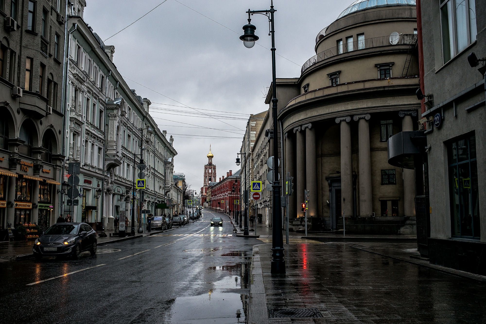 2000x1336 Moscow, Russia, Cityscape, Street Wallpaper HD / Desktop and Mobile Background