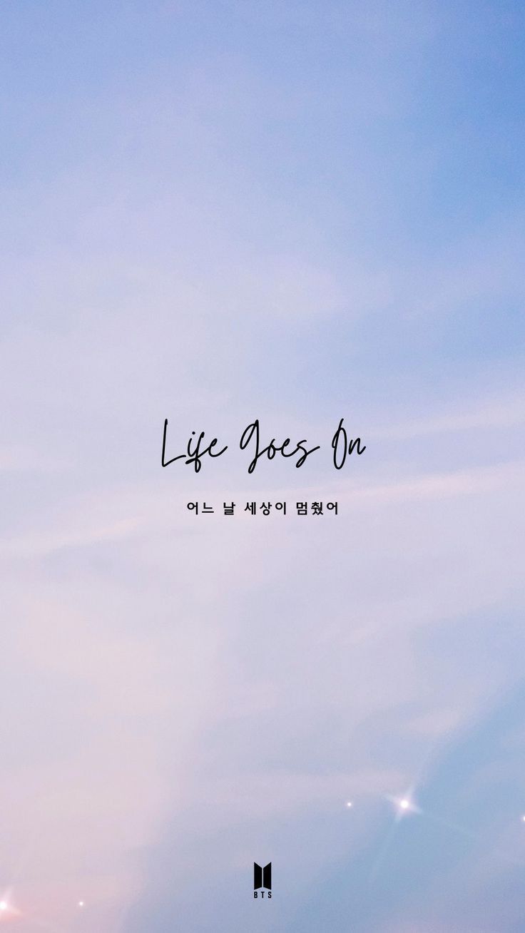 736x1308 BTS Life Goes On Wallpaper