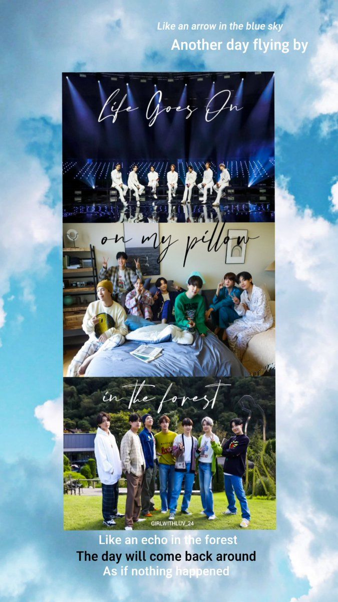 675x1200 BTS 'Life Goes On' Official MV Photo Sketch: Lockscreen Wallpaper Thread