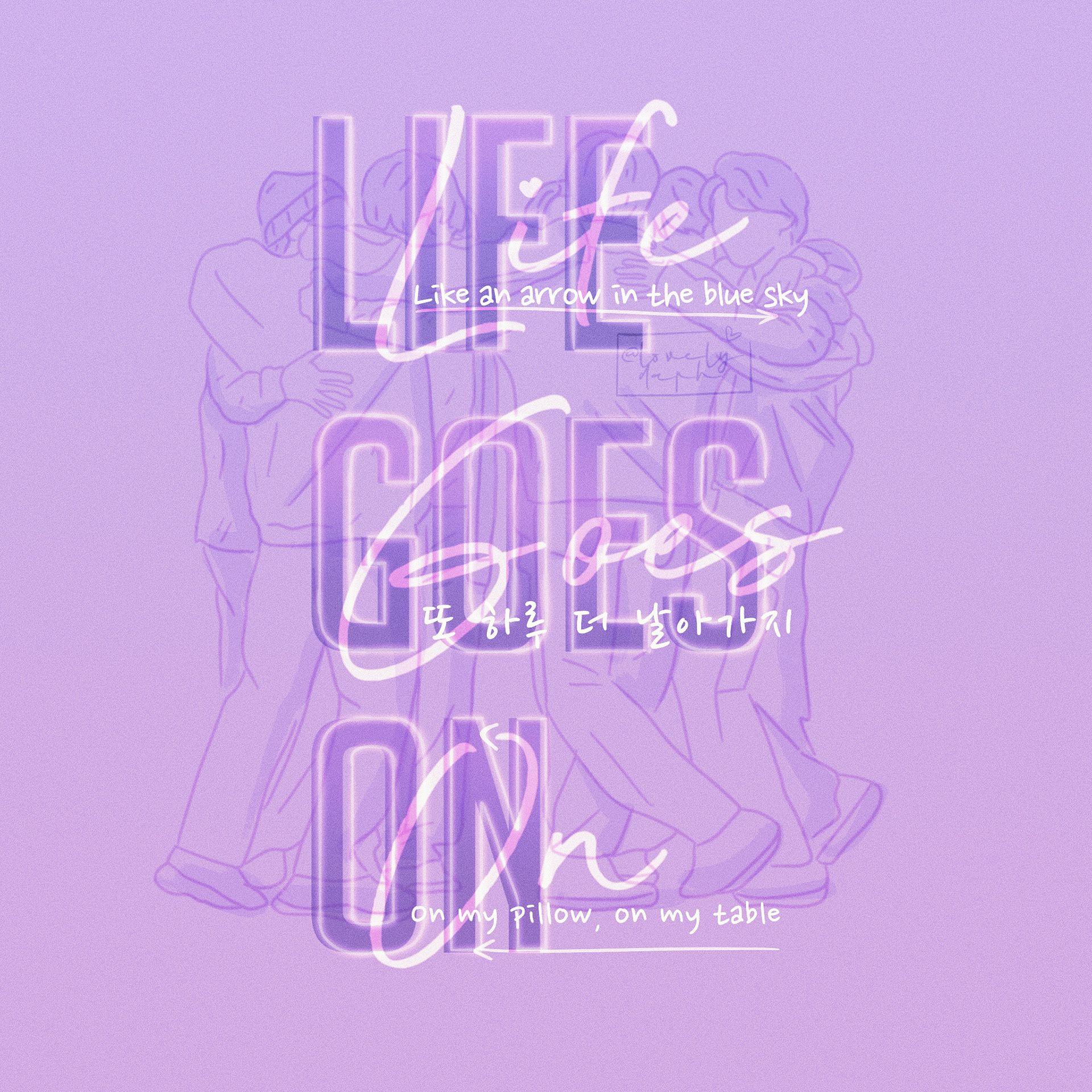 1920x1920 BTS Goes On / Trilogy (4). Image - Behance
