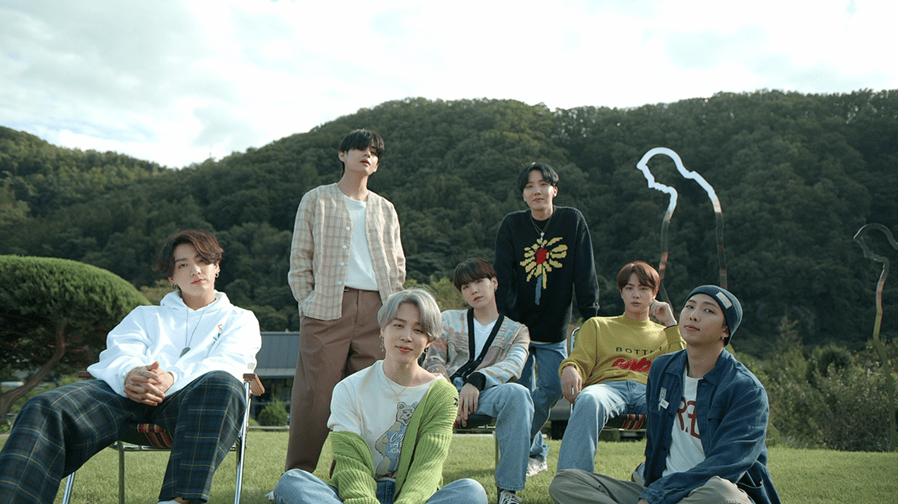 1260x707 BTS Life Goes On Official MV : in the forest