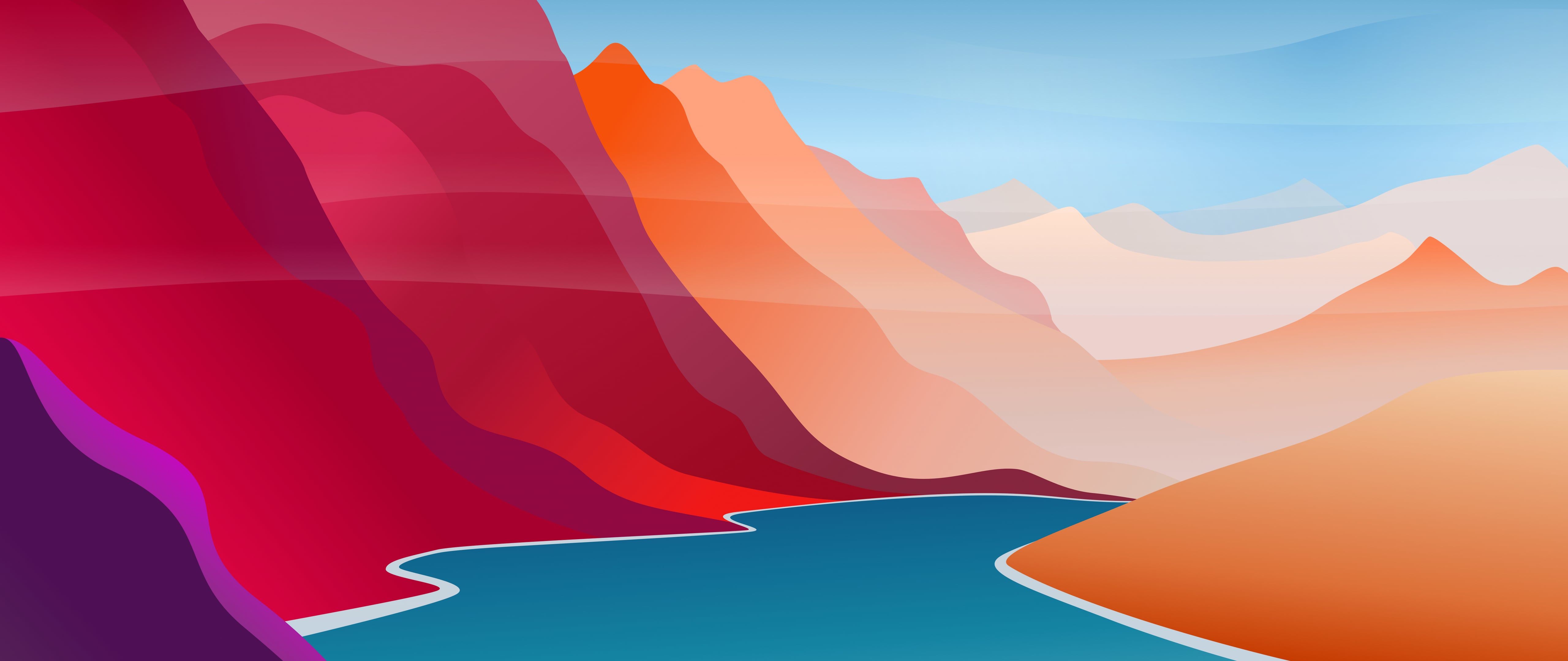 5120x2160 Mountain Background [5120x2160]