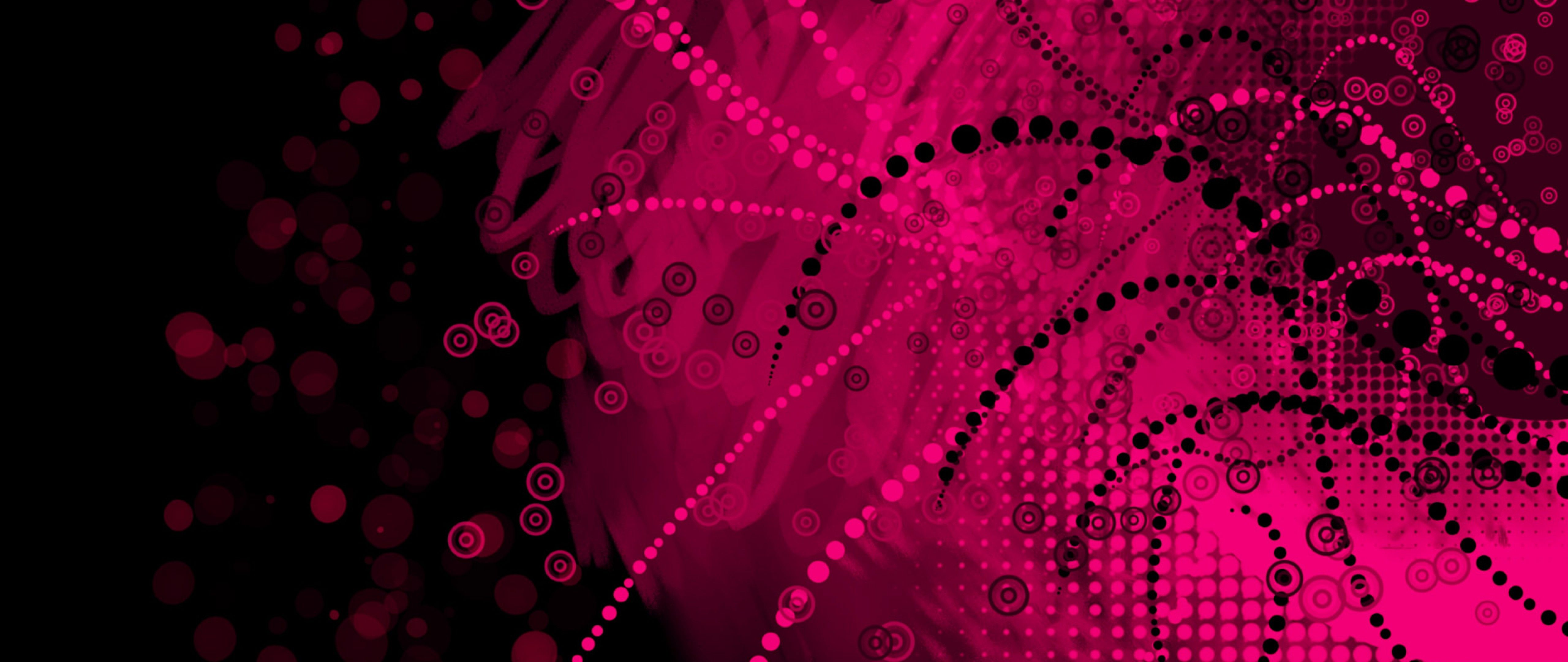 5120x2160 Wallpaper Pink and White Light Illustration, Background Free Image