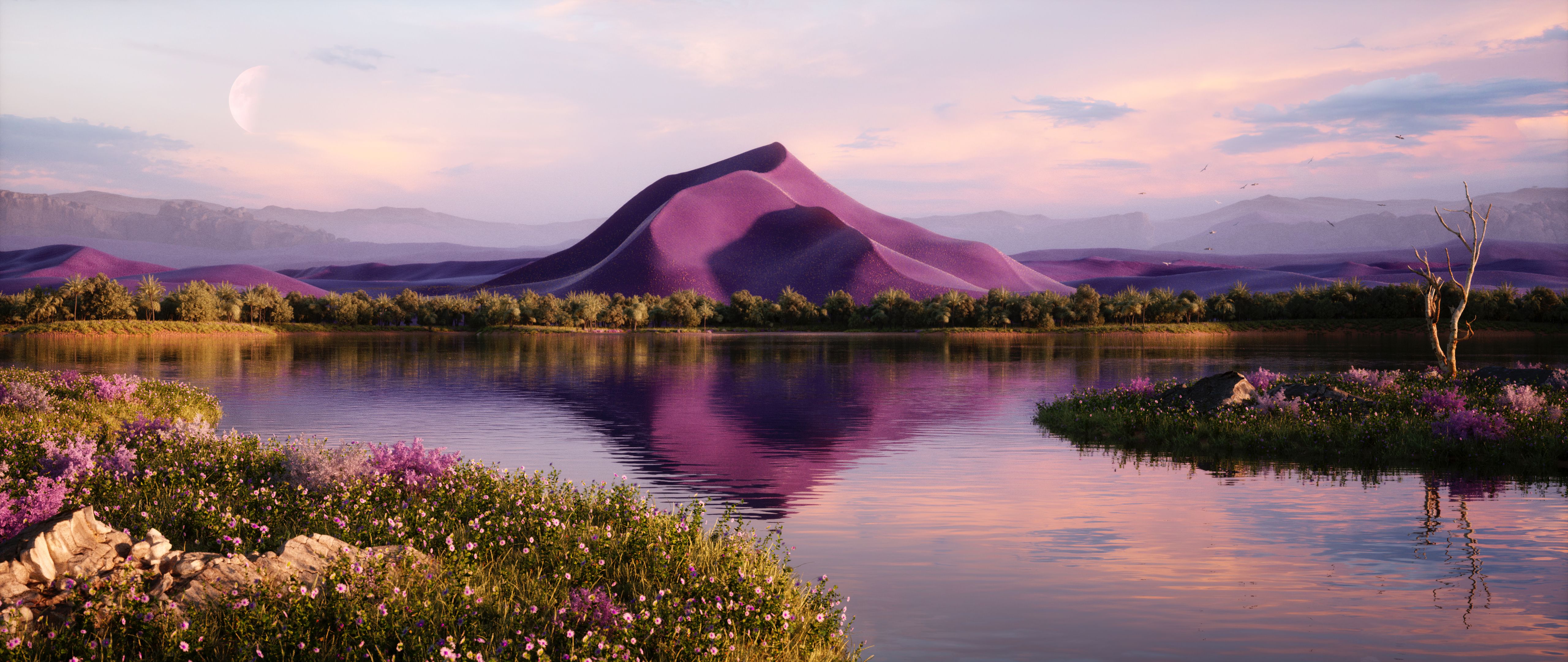 5120x2160 Majestic Wallpaper 4K, Landscape, Ultrawide