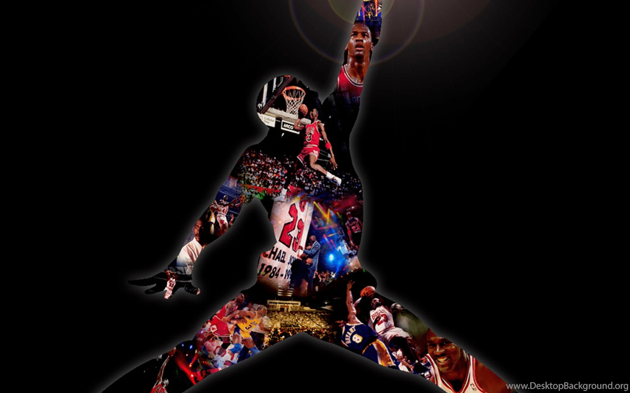 1280x800 Neevtech Blog Michael Jordan Air Jordan Logo Wallpaper Desktop Background