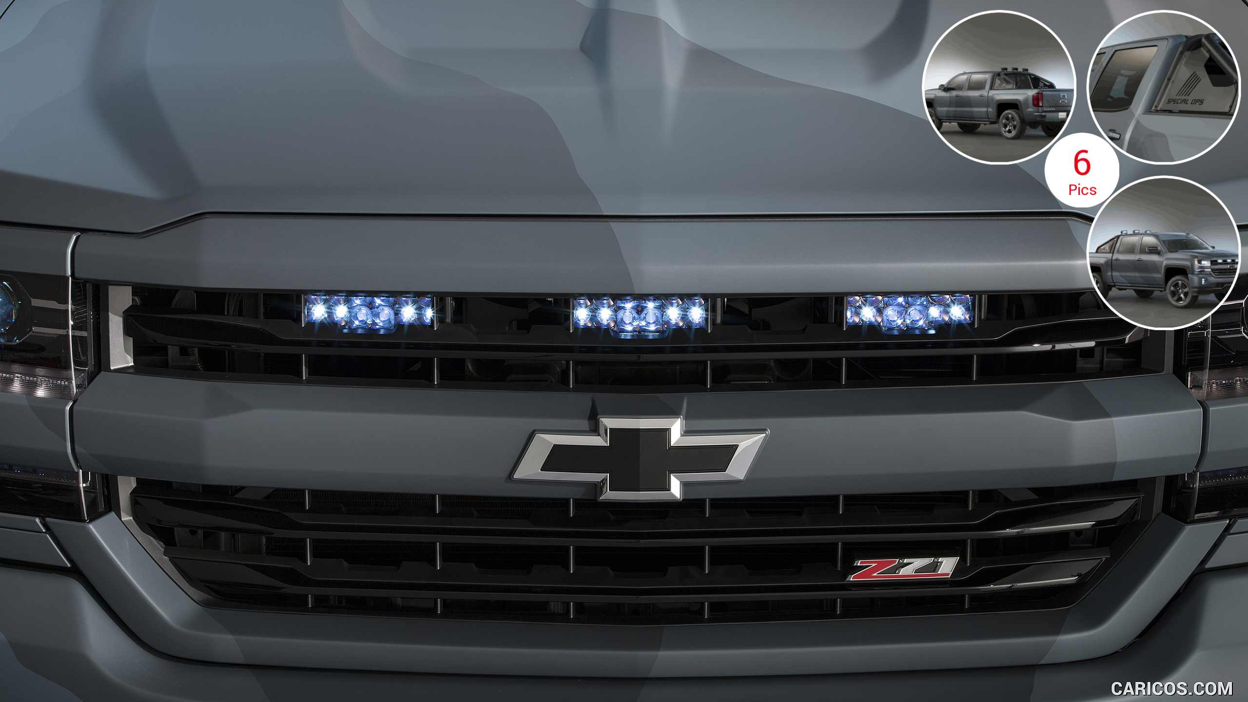2560x1440 Chevrolet Silverado Special Ops Concept. HD Wallpaper