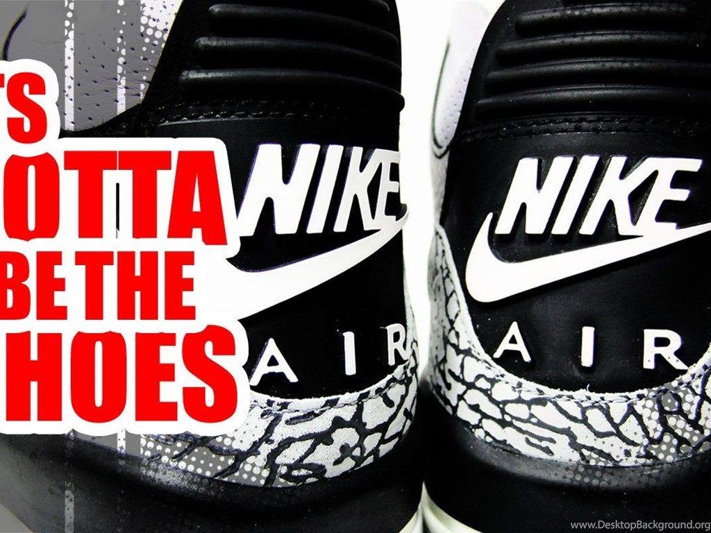 1024x768 Wallpaper Nike Air Jordan Iii Retro Black Cement Retroxi Com. Desktop Background