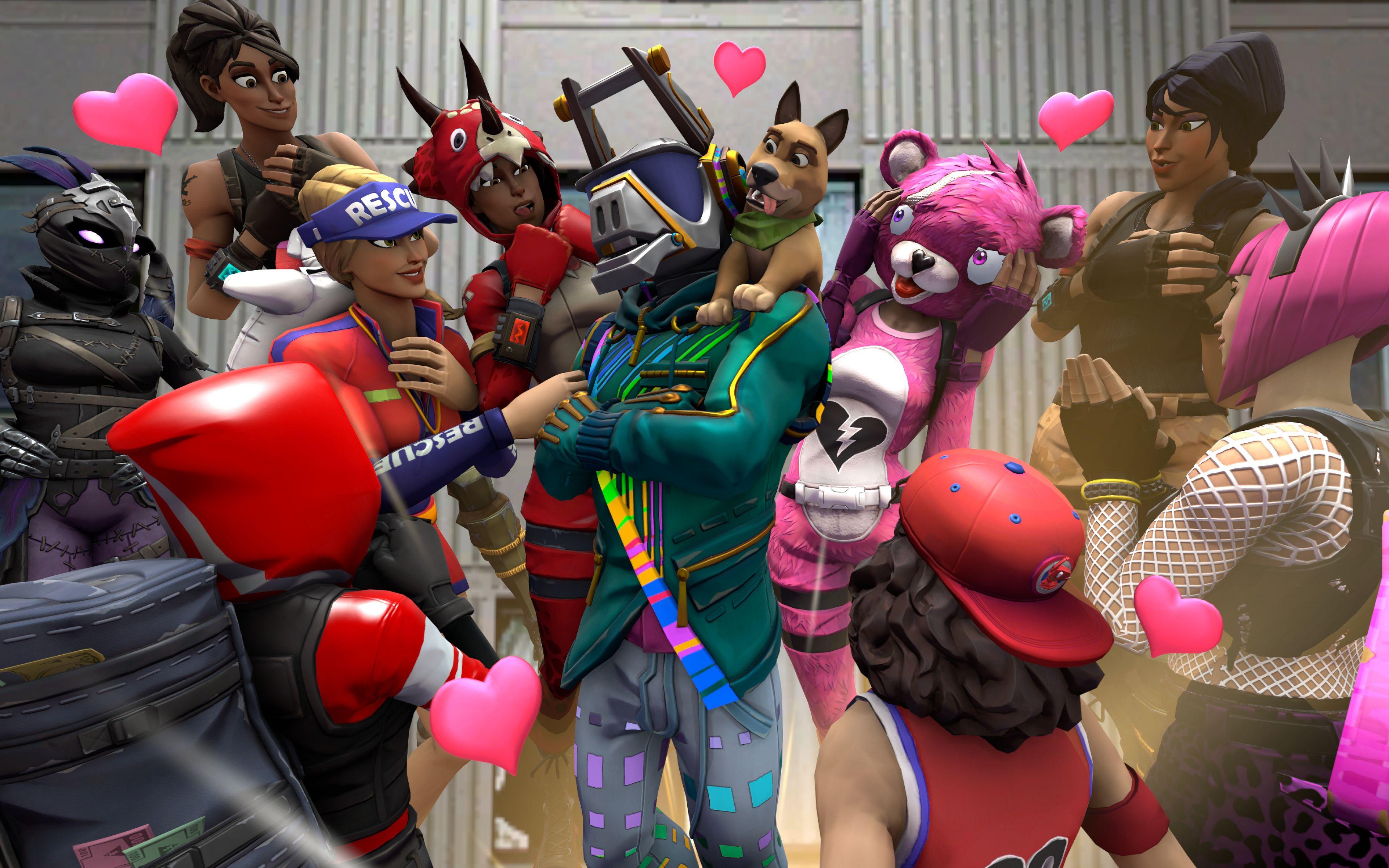 Fortnite Cuddle Team Leader Wallpapers - Top Free Fortnite Cuddle Team ...