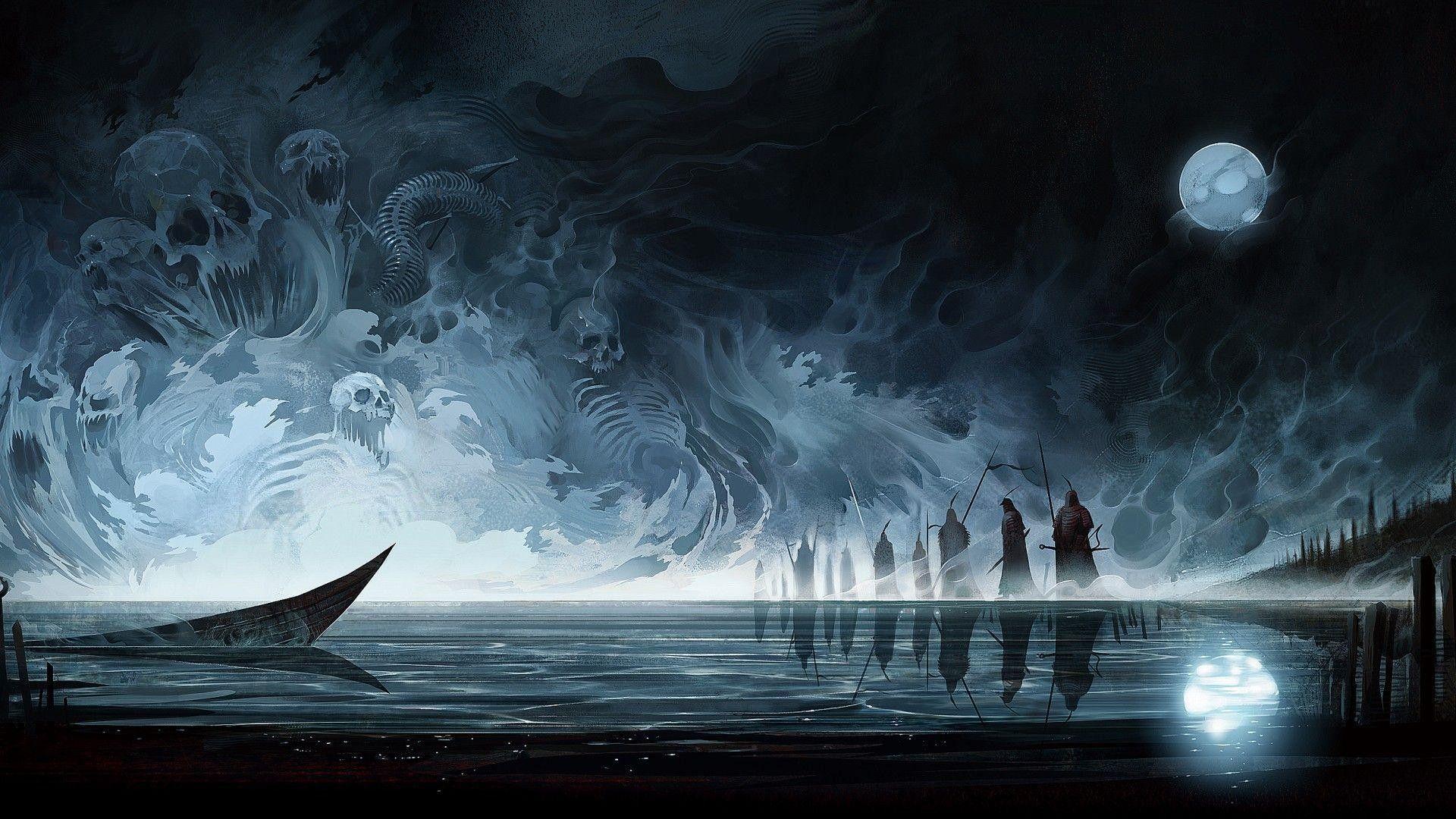 1920x1080 Dark Fantasy Wallpaper HD