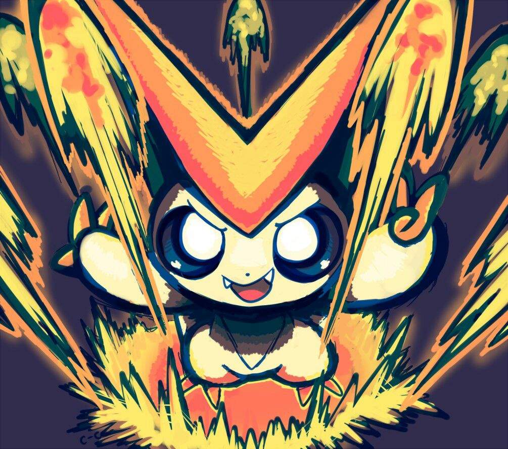 cute victini wallpaper