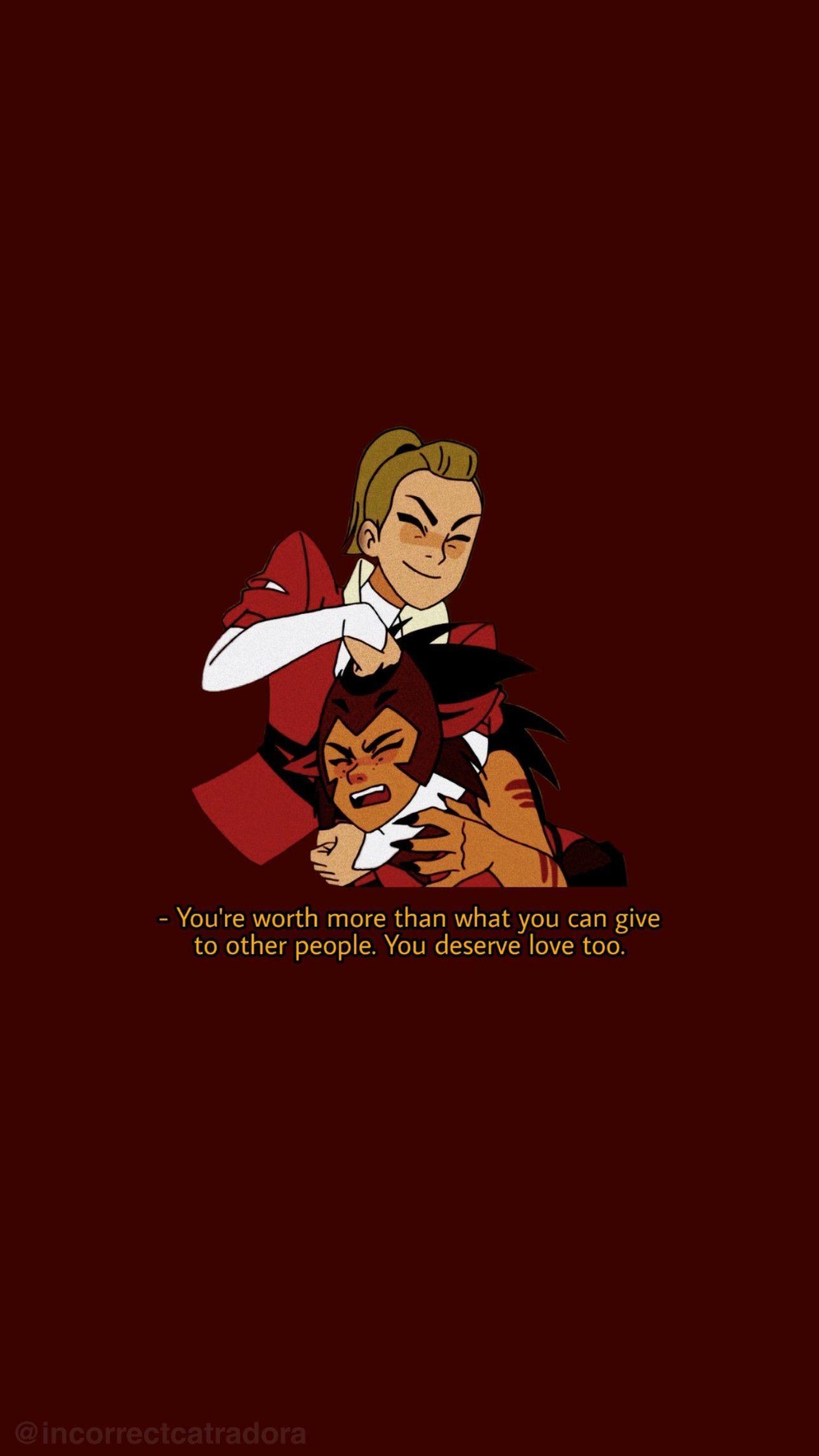 Adora and catra wallpaper by BlaZiken7  Download on ZEDGE  6ca1