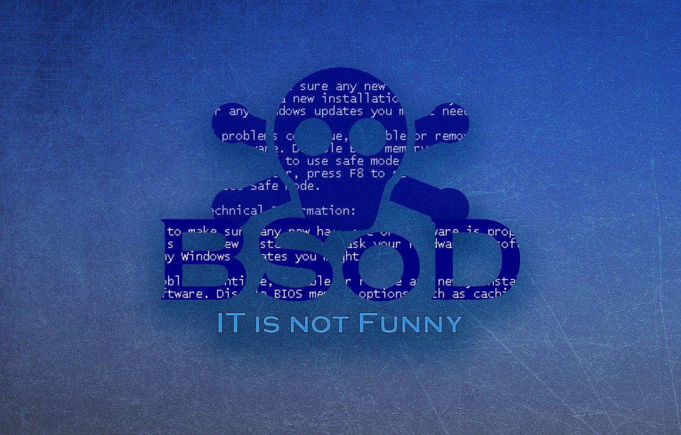 1332x850 Wallpaper Minimalism, Windows, Program, Error, Laptop, Windows, BSod Image For Desktop, Section Hi Tech