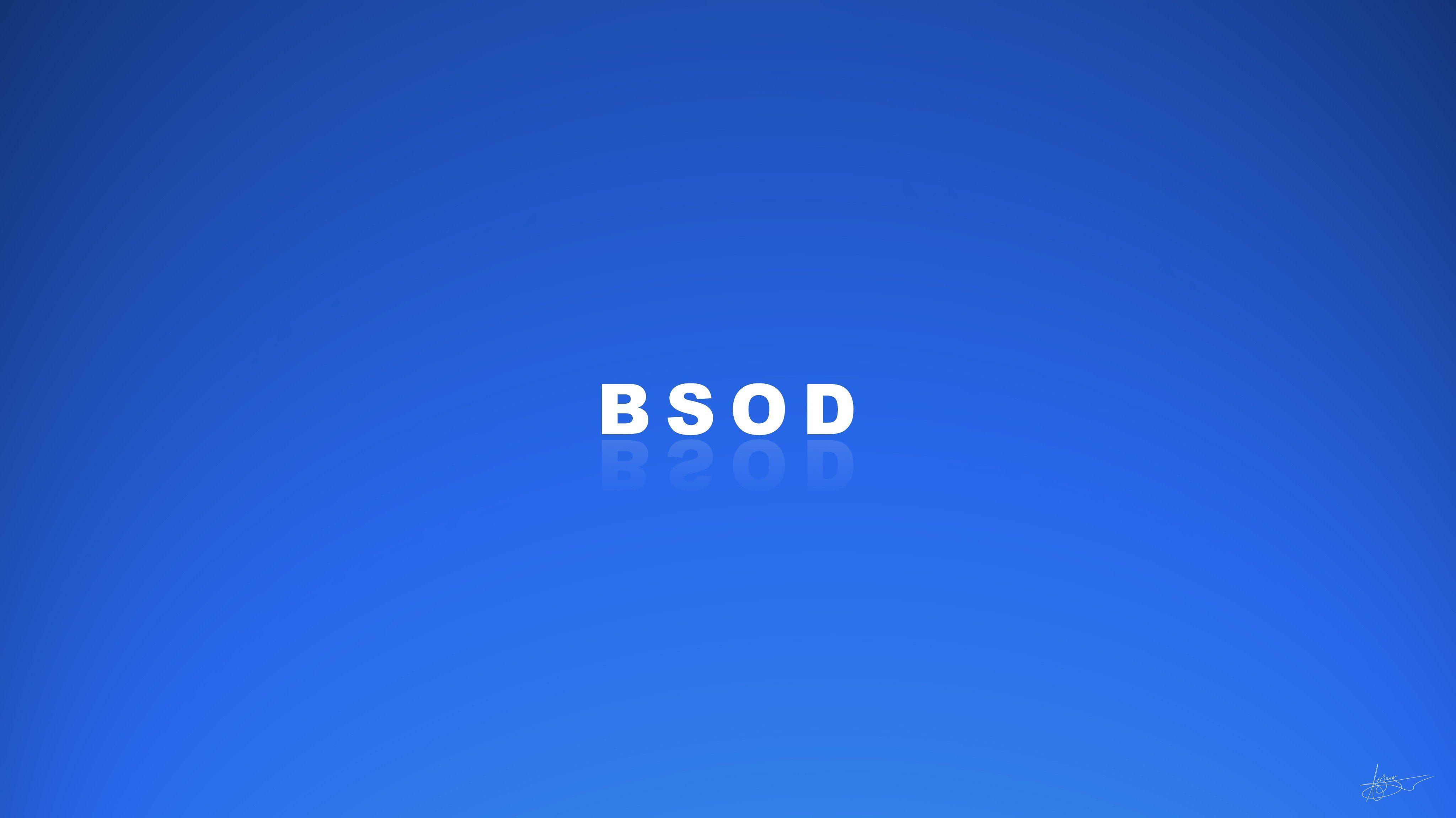 4096x2304 BSoD Wallpaper