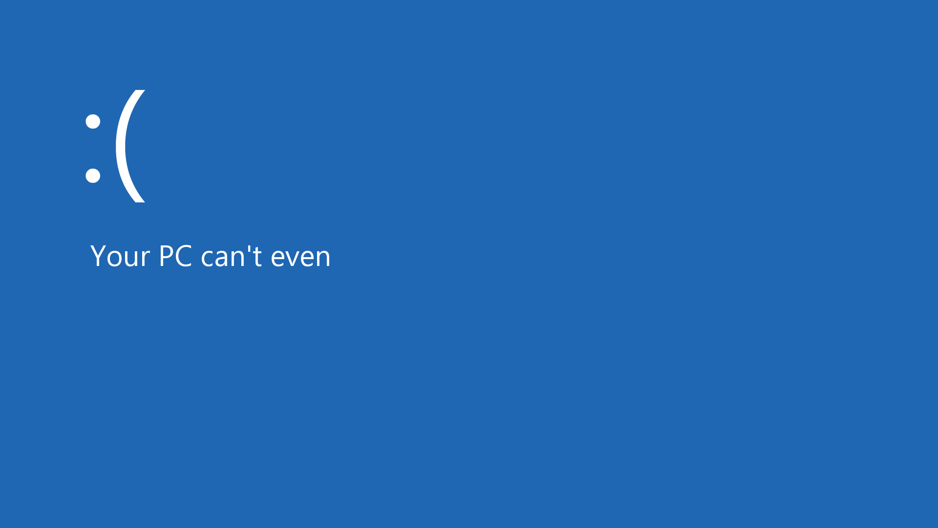 1920x1080 Windows 8 Bluescreen [1920x1080]