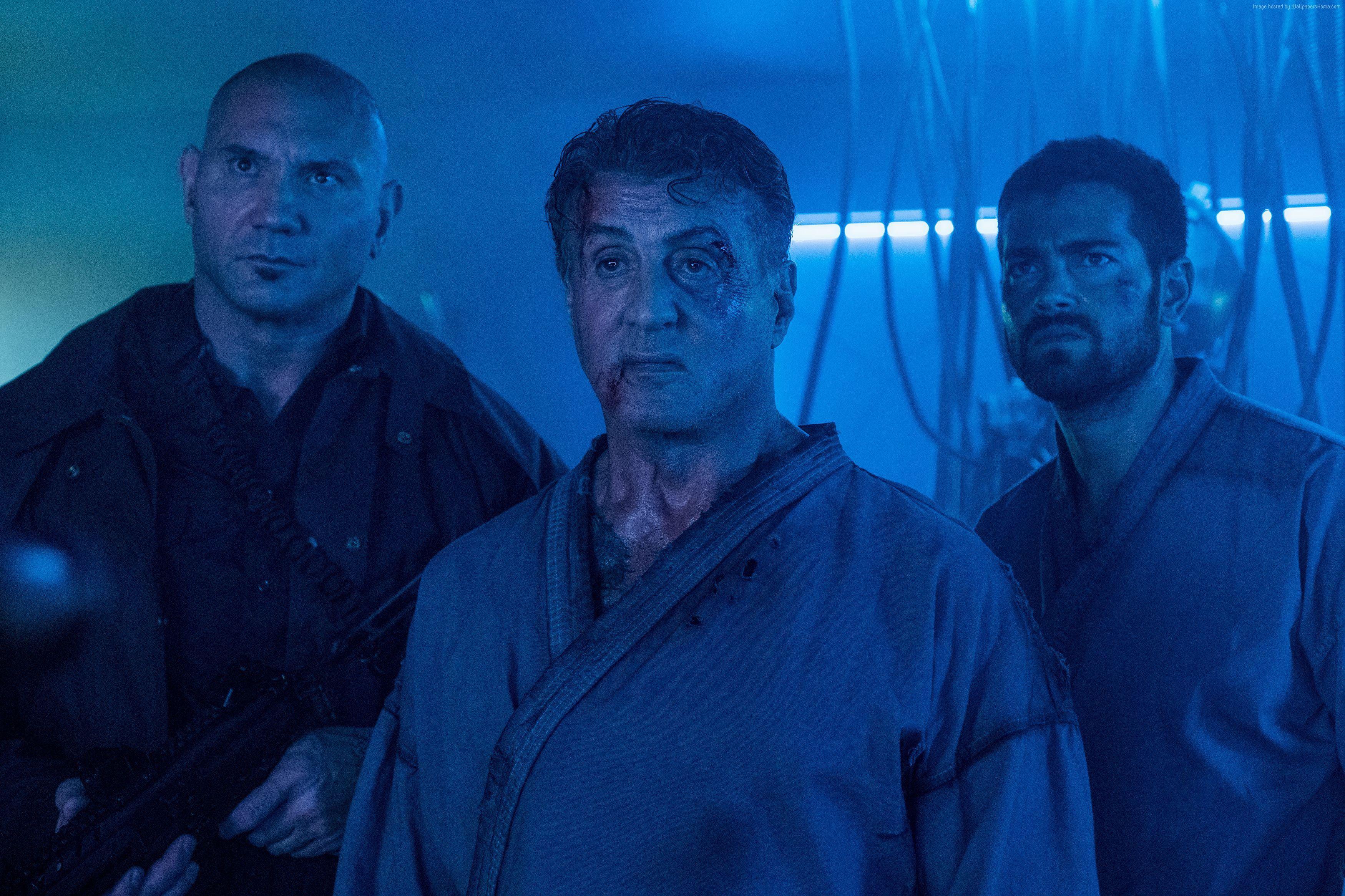 3500x2333 #Dave Bautista, #Jesse Eden Metcalfe, #Escape Plan 2 Hades, #Sylvester Stallone, K. Mocah.org HD Wallpaper