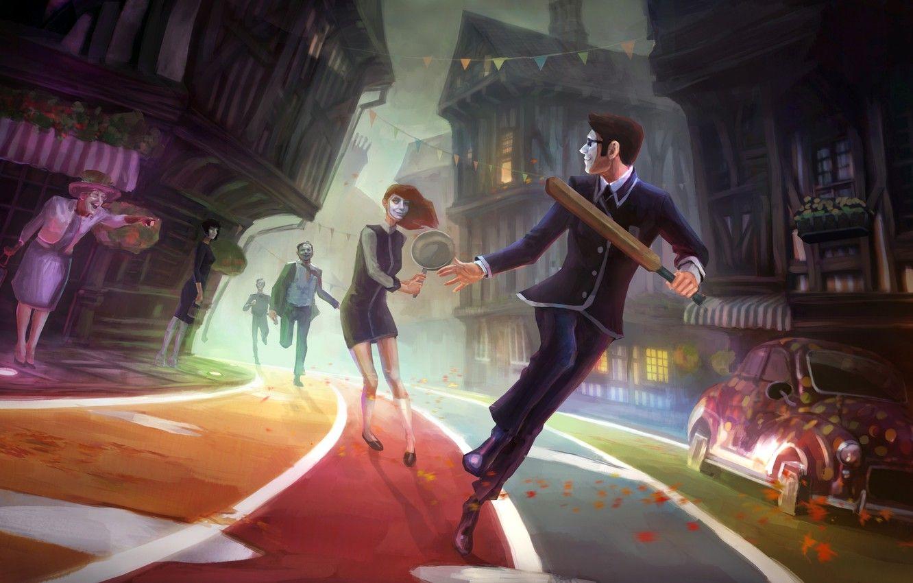 1332x850 Wallpaper Girl, Game, We Happy Few, Compulsion Games image for desktop, section игры