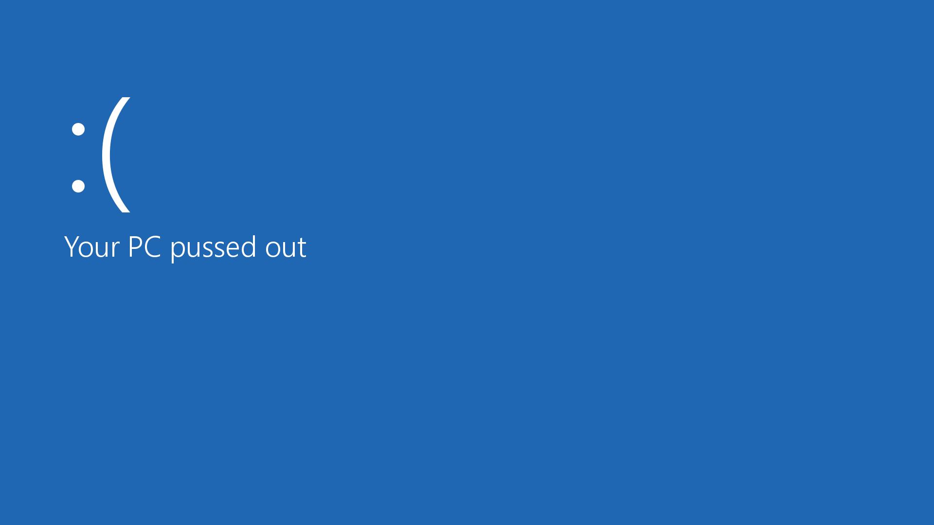 1920x1080 BSOD [1920 x 1080]