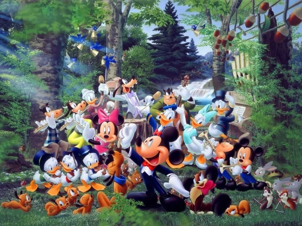 1024x768 Mickey and Friends Wallpaper and Friends Wallpaper