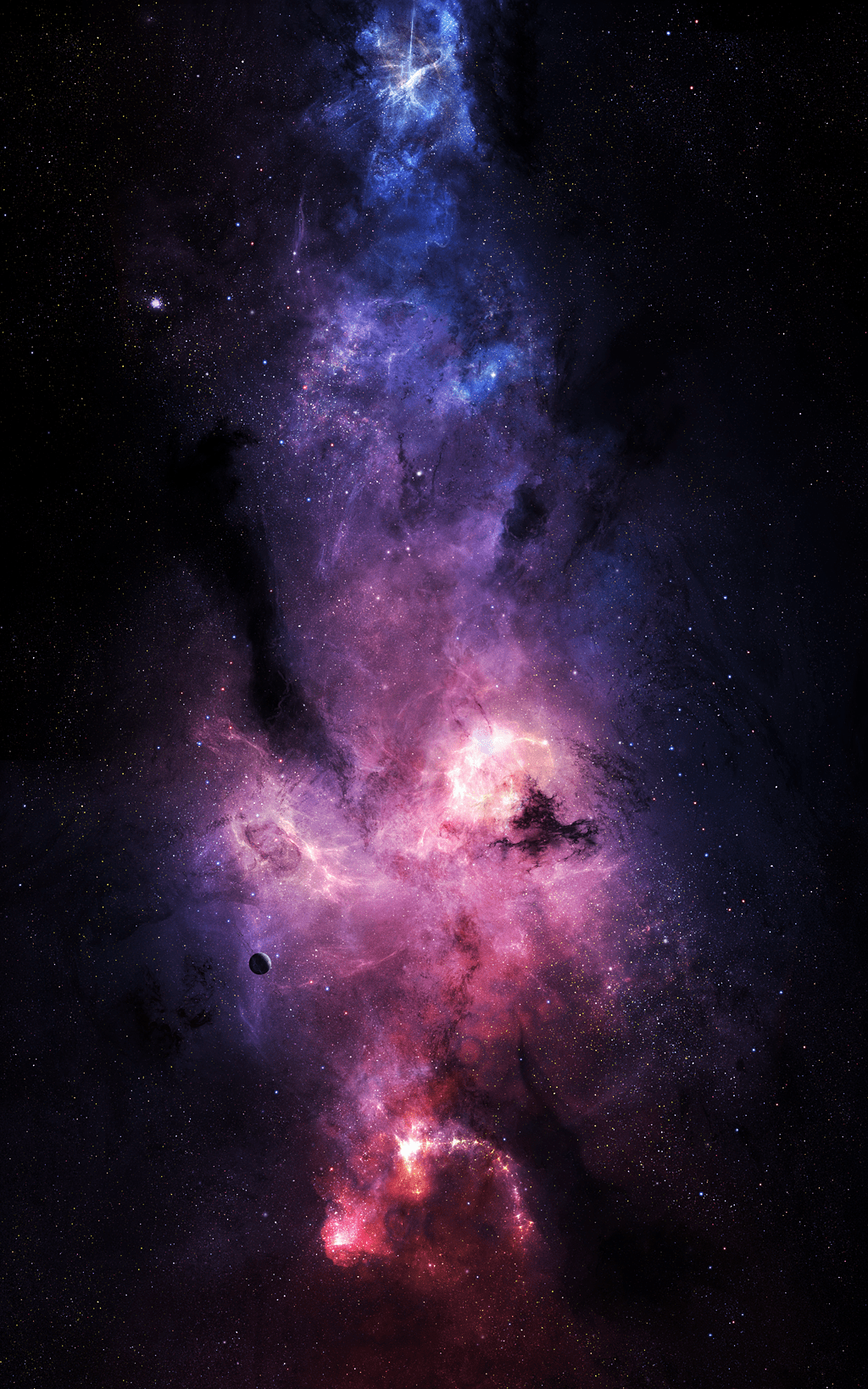 1024x1638 Pyres Of Atonement' by Stefan Veselinov. iPhone wallpaper sky, Wallpaper space, Galaxy wallpaper