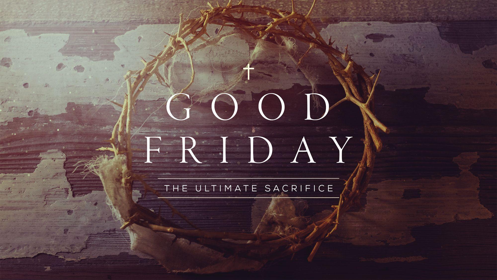 2000x1125 Good Friday Jesus Christ Ultimate Sacrifice Crucifixion Cross Atonement HD Wallpaper
