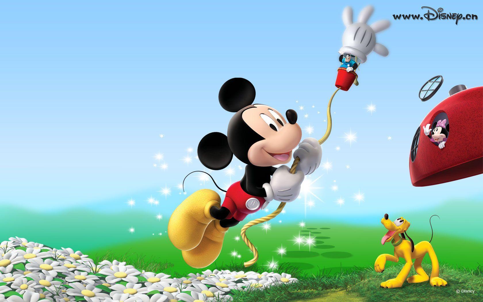 1680x1050 Mickey Mouse 3D Wallpaper