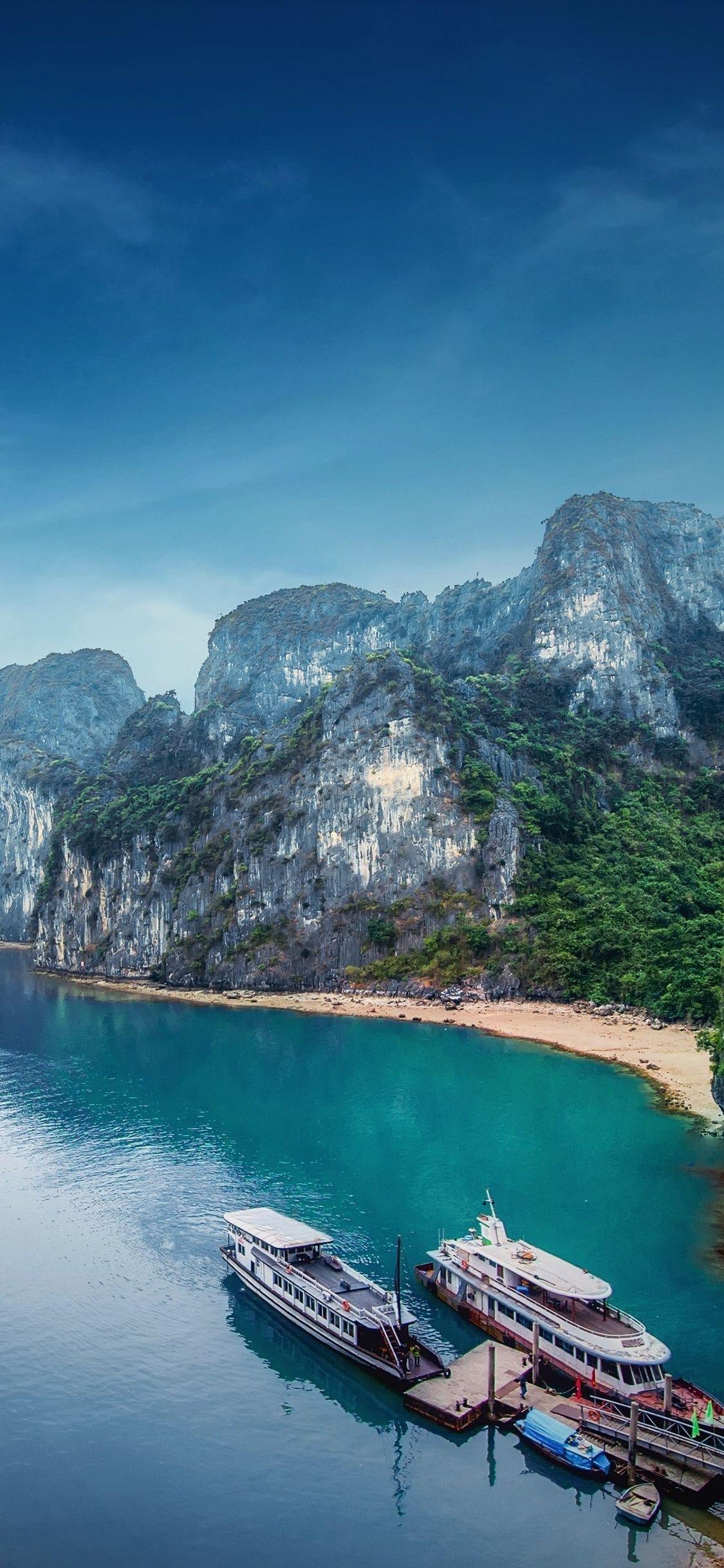 1125x2436 Ha Long Bay iPhone XS, iPhone iPhone X HD 4k Wallpaper, Image, Background, Photo and Picture