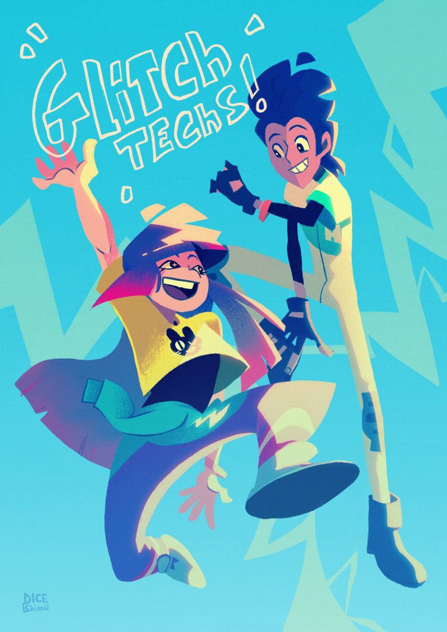 905x1280 Glitch Techs wallpaper