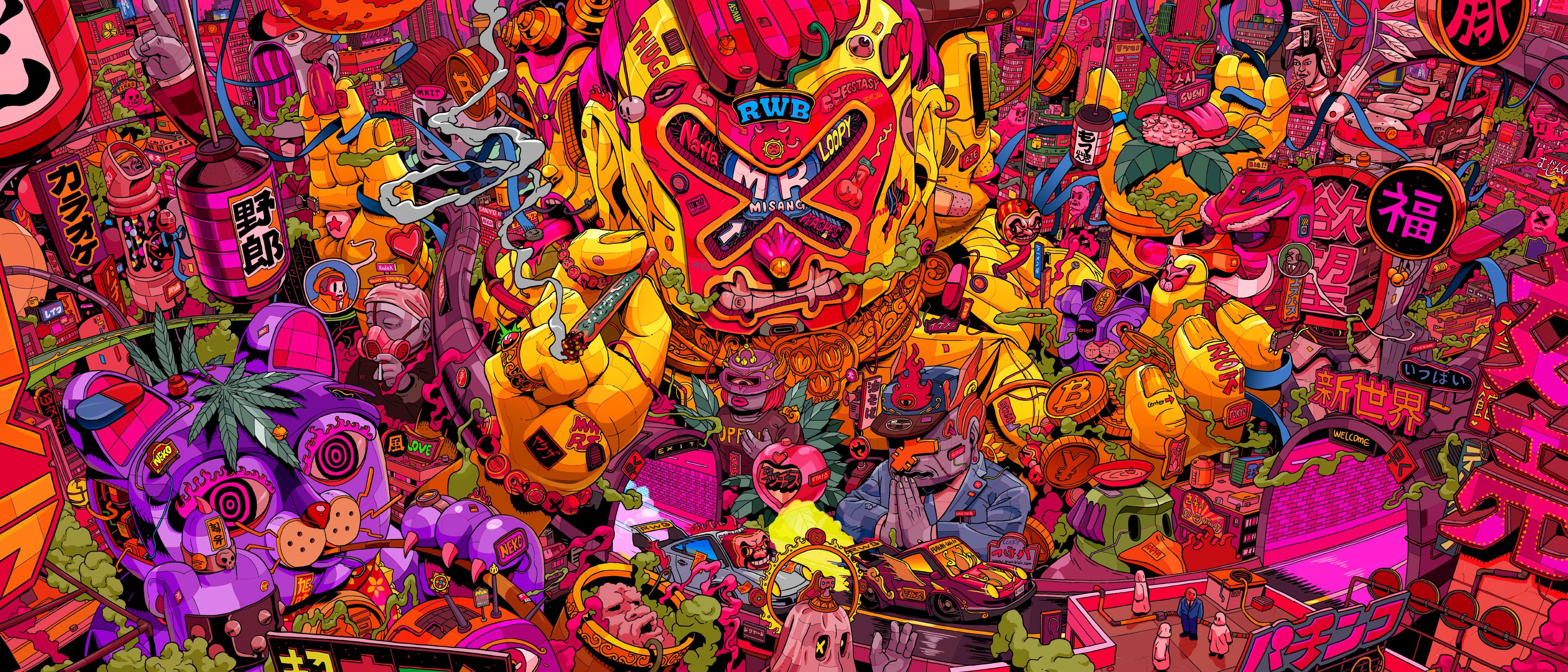 4480x1920 Rough World by Mr. Misang [4480x1920]