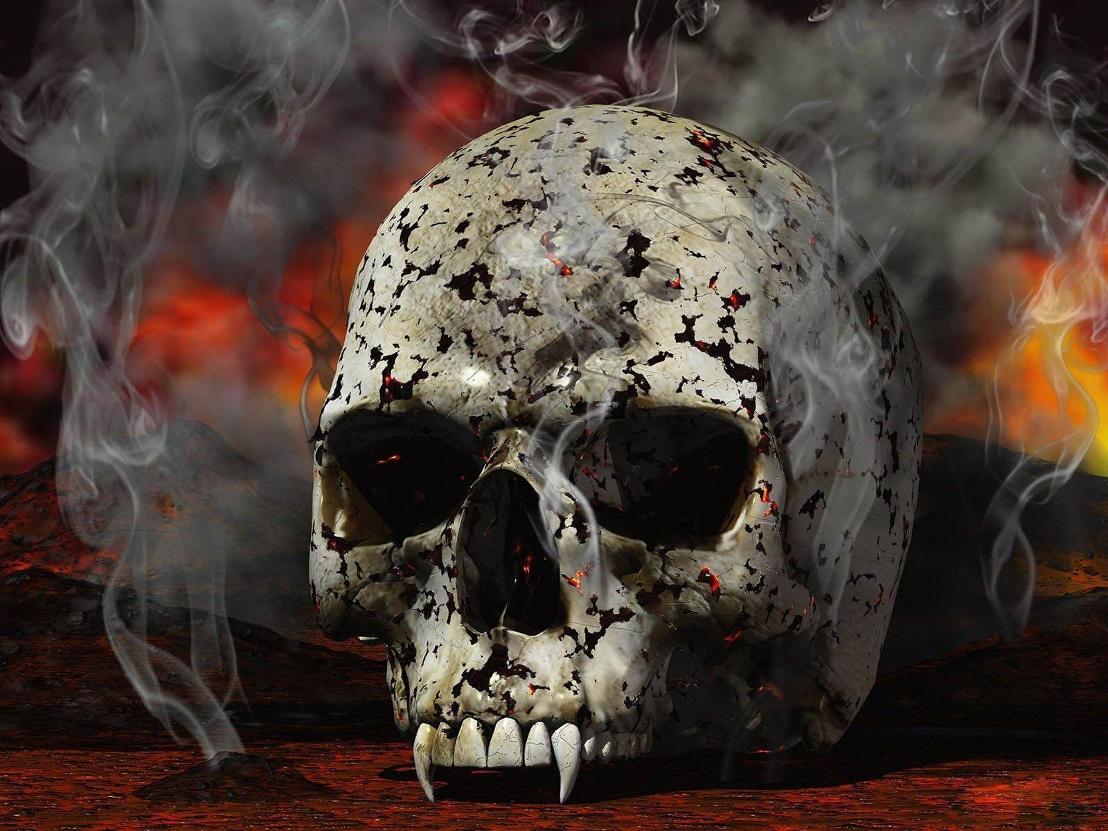 1600x1200 Scary Skull Wallpaper Group (196)