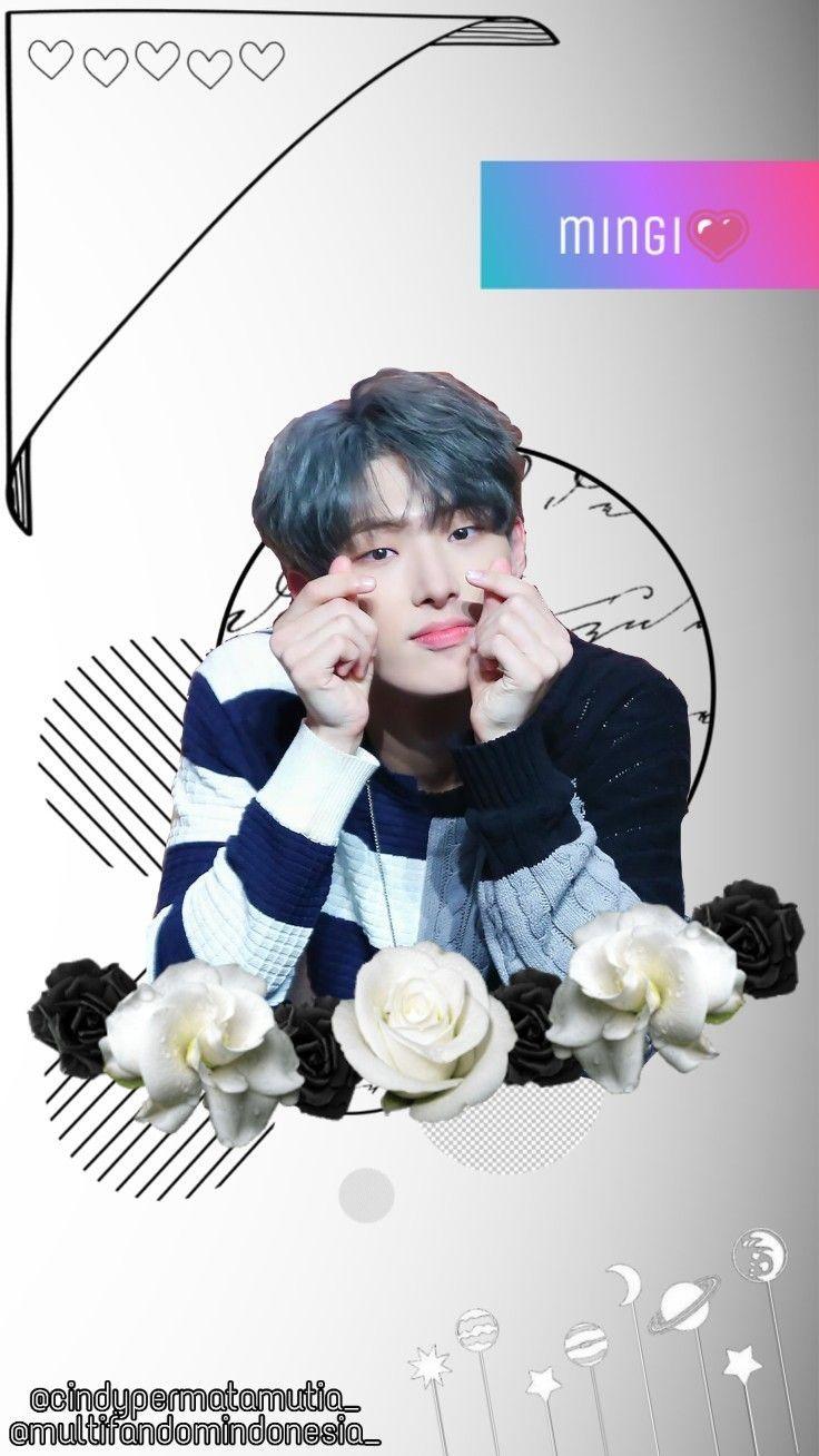 736x1308 Wallpaper/ Lockscreen Ateez Mingi. Kpop wallpaper, Wallpaper, Fan art