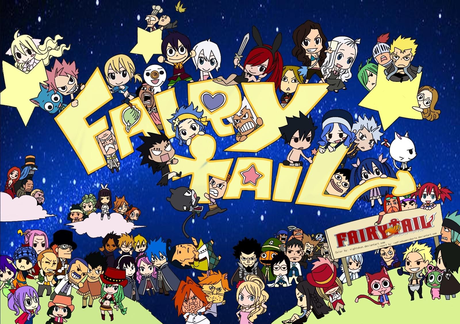 1600x1127 Fairy Tail Chibi Wallpaper