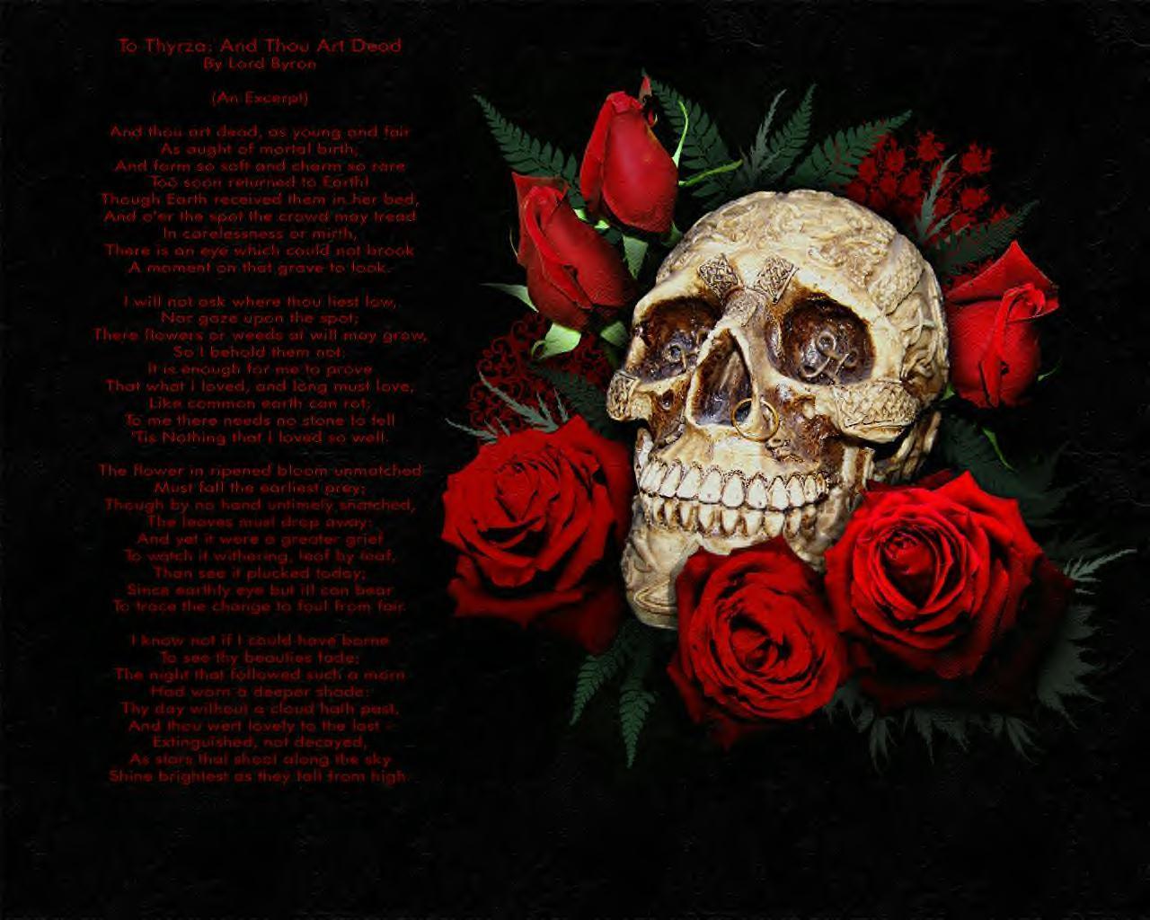 1280x1024 Scary Skulls Wallpaper