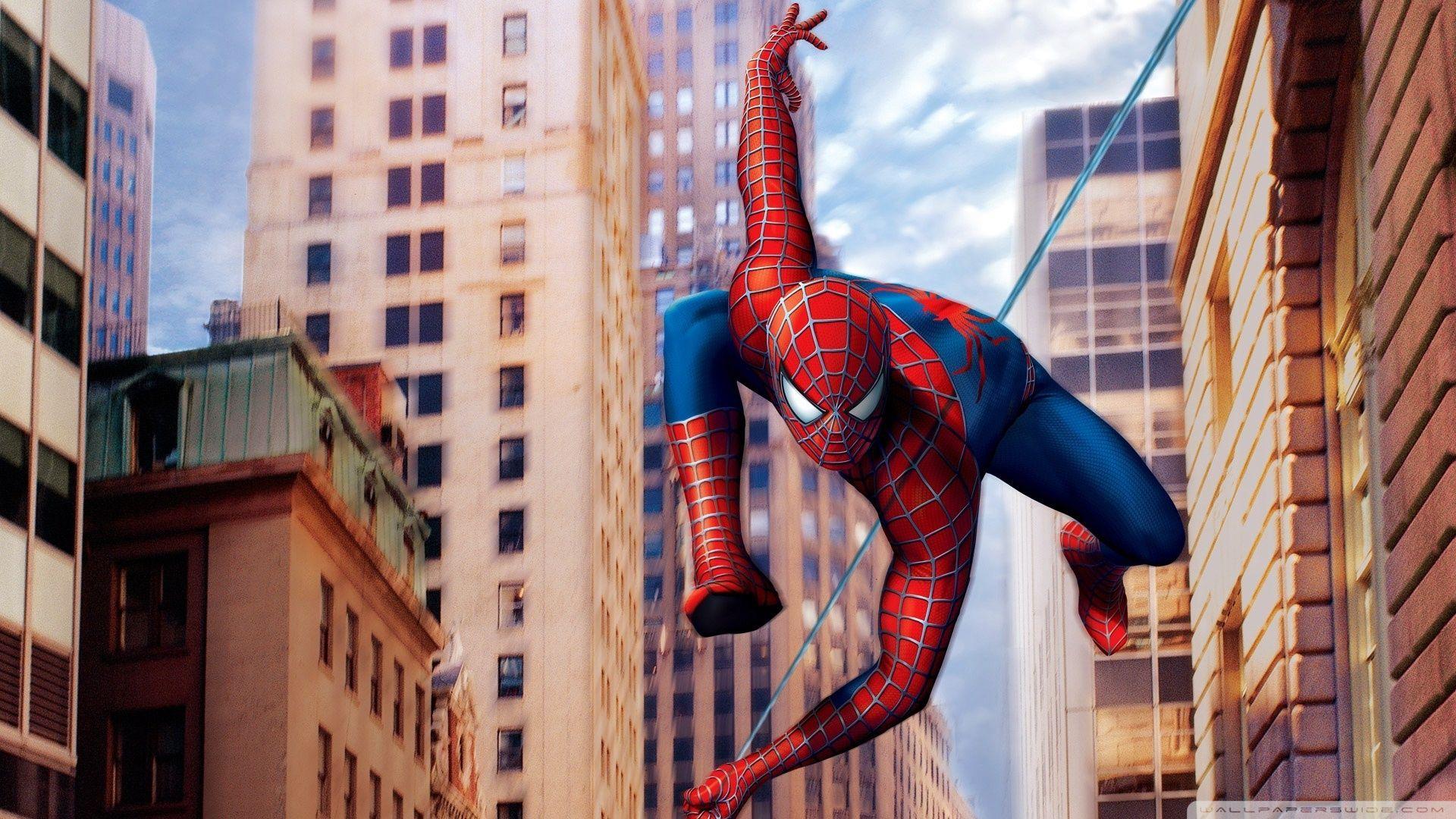 1920x1080 Spiderman Marvel Ultra HD Desktop Background Wallpaper for 4K UHD TV