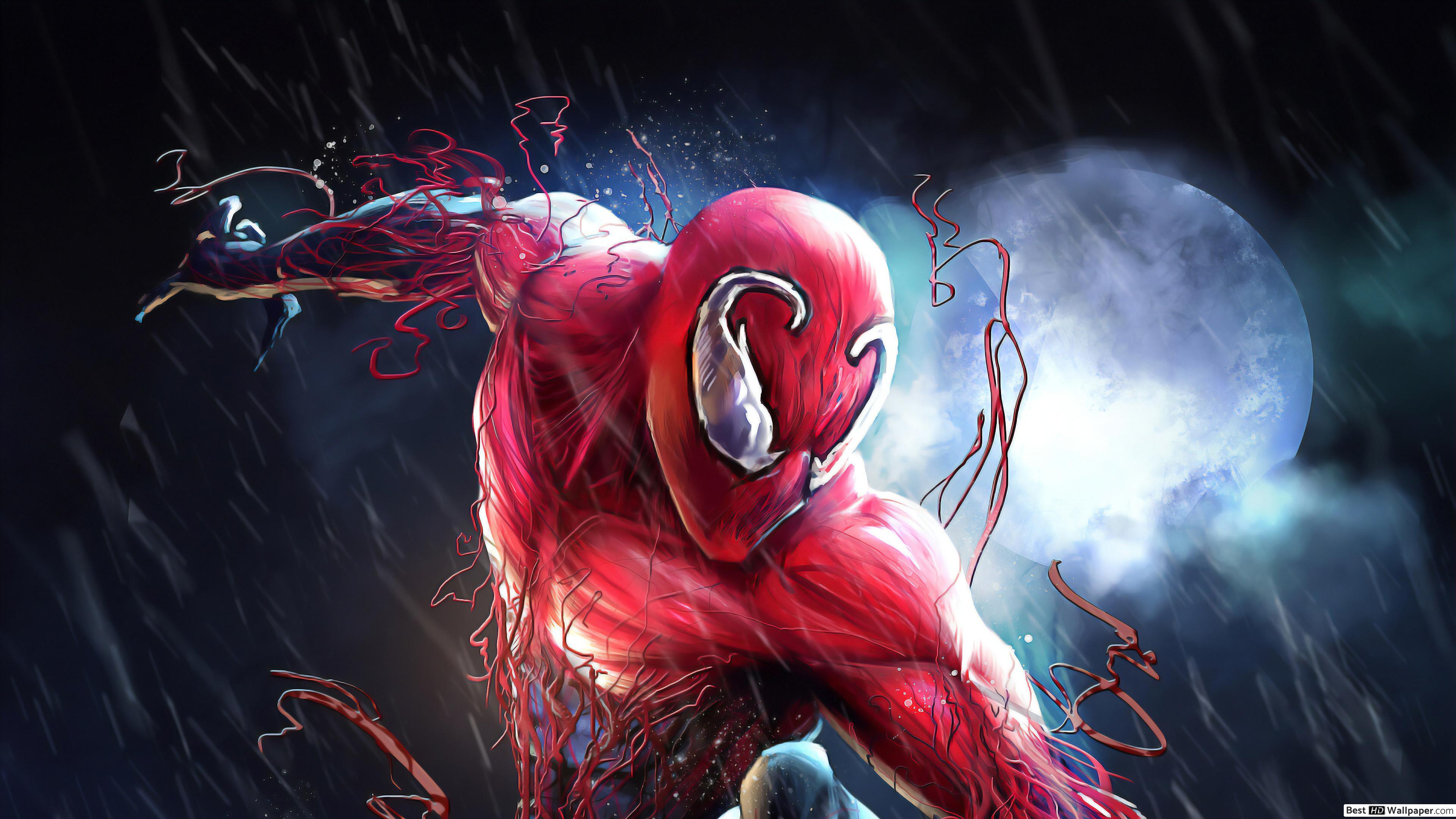 3840x2160 Carnage Spider Man Marvel HD Wallpaper Download
