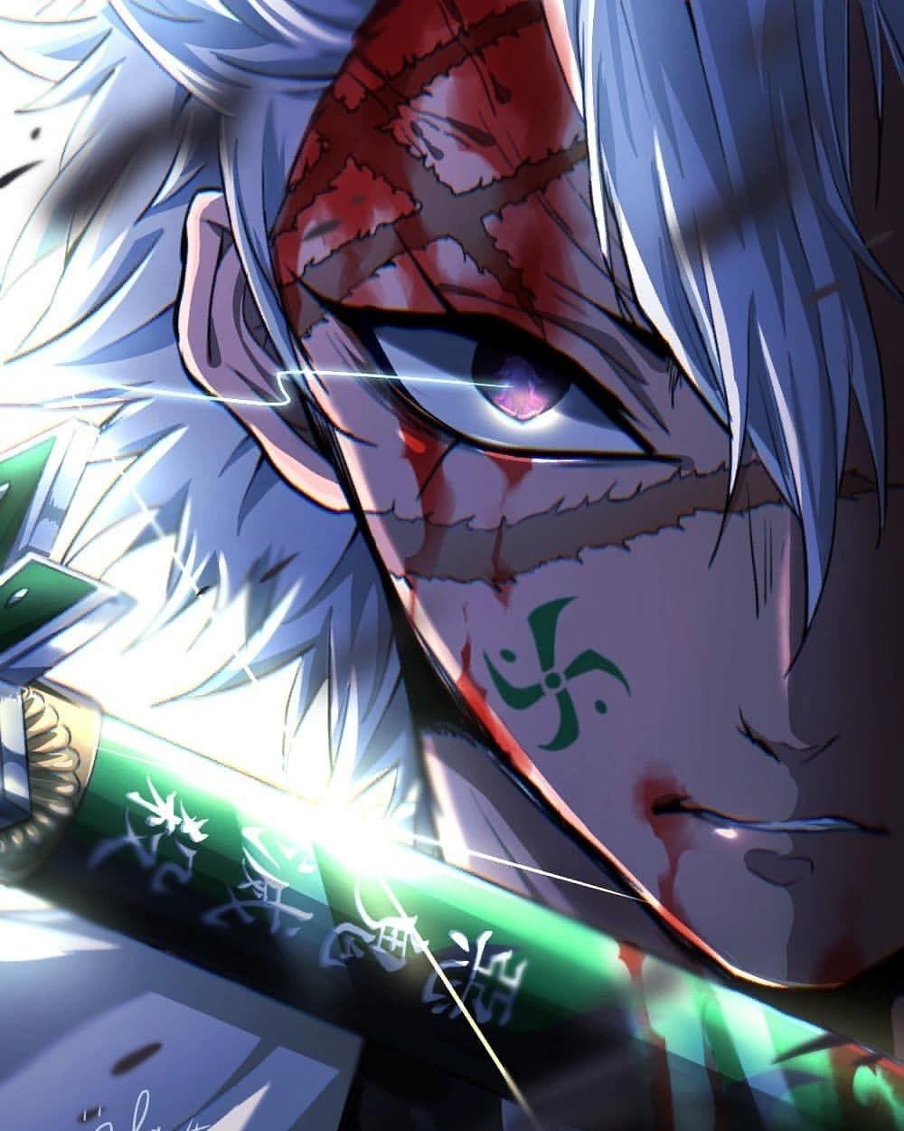 Demon Slayer Wallpaper Sanemi - Anime Wallpaper HD