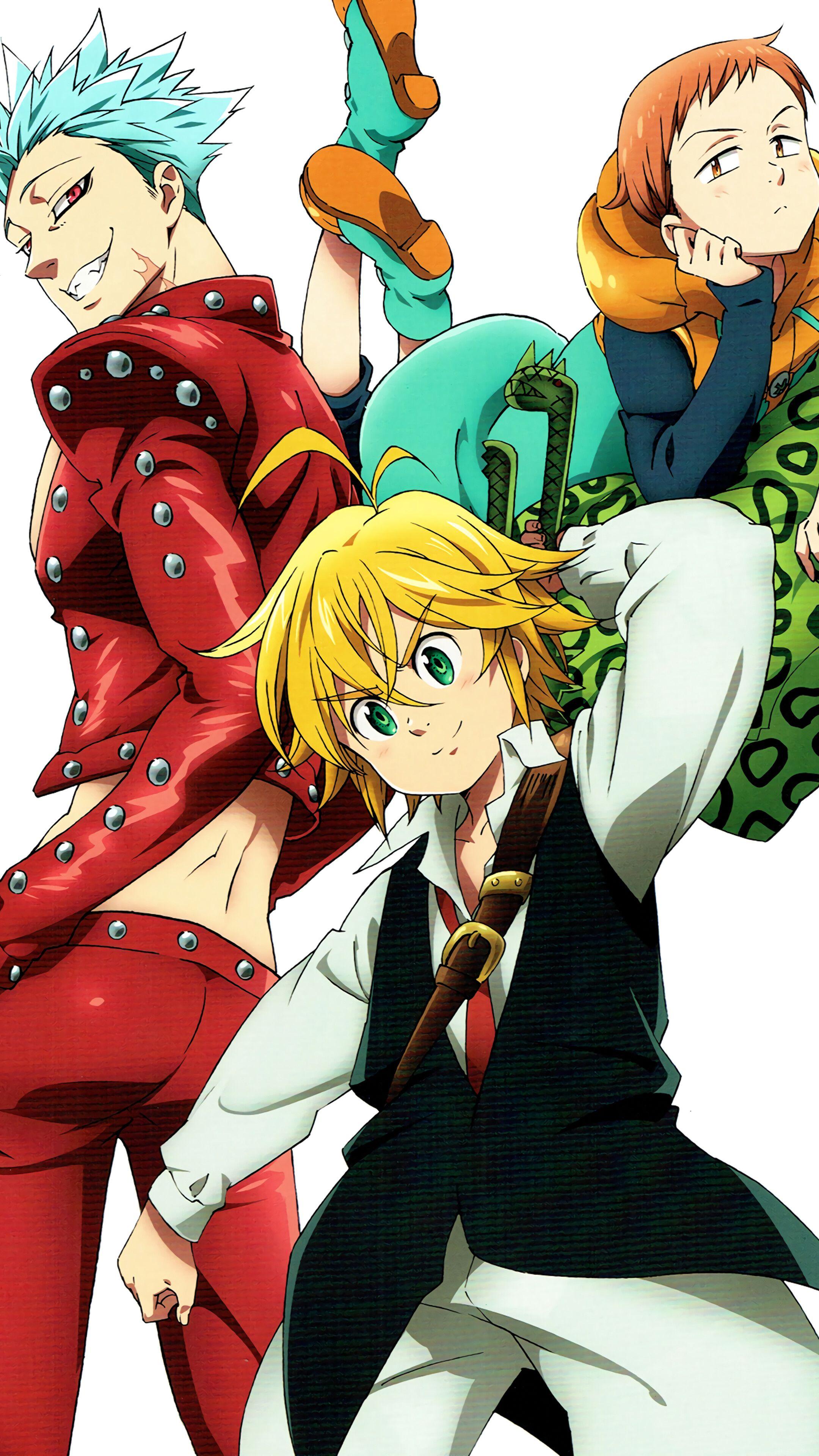 2160x3840 Nanatsu no Taizai, Meliodas, Ban, King, 4K phone HD Wallpaper, Image, Background, Photo and Picture HD Wallpaper