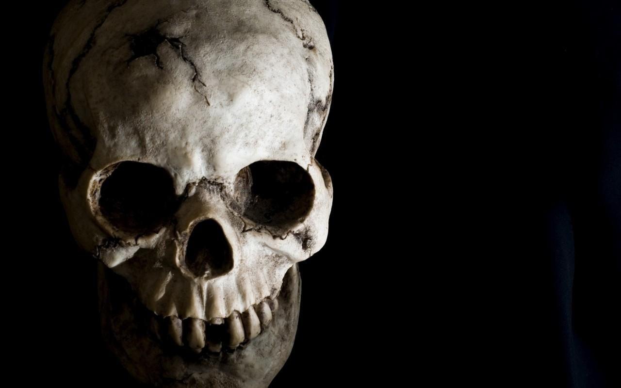 1280x800 Skeleton Head Wallpaper