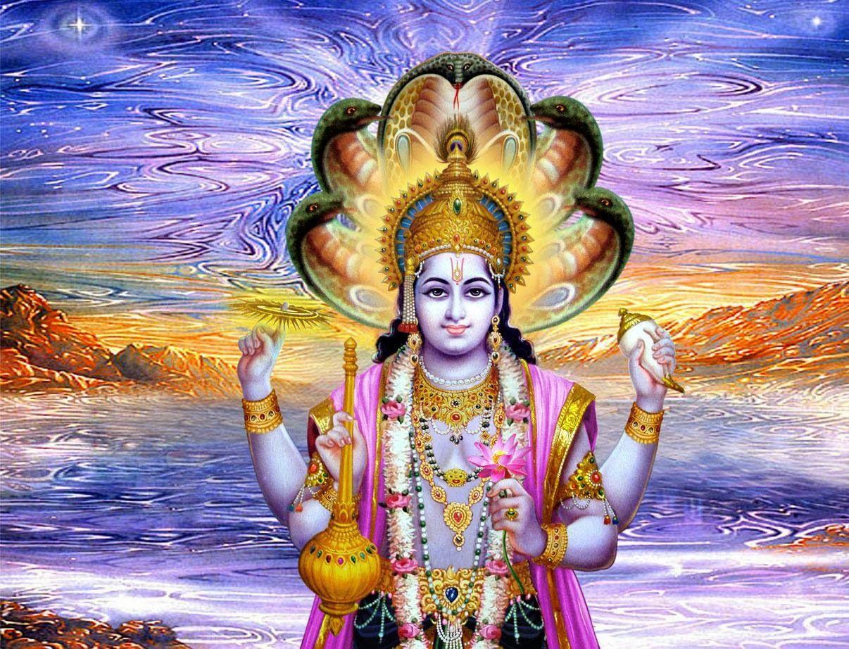 1206x922 Hindu God Vishnu Wallpaper. Vishnu Photo. Dharmik God Wallpaper