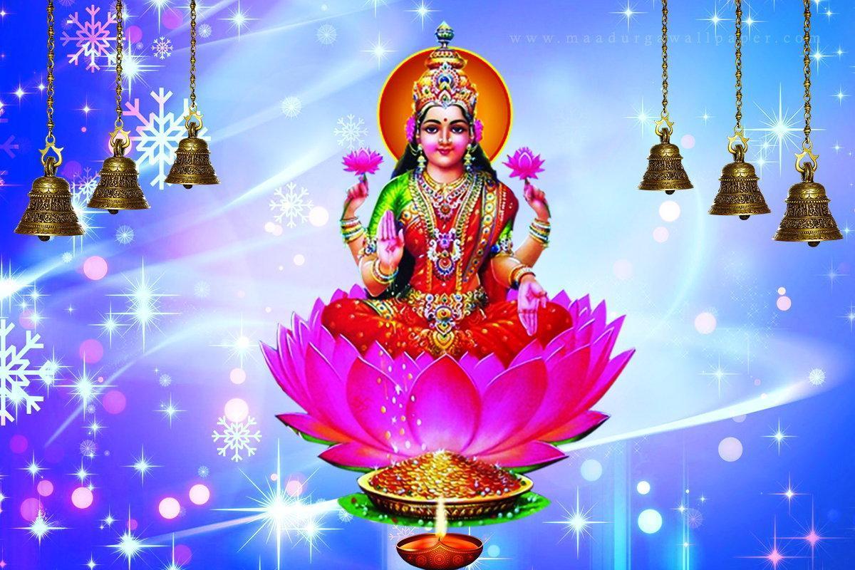 1200x800 Goddess Lakshmi Devi Wallpaper (Diwali Special) for Android