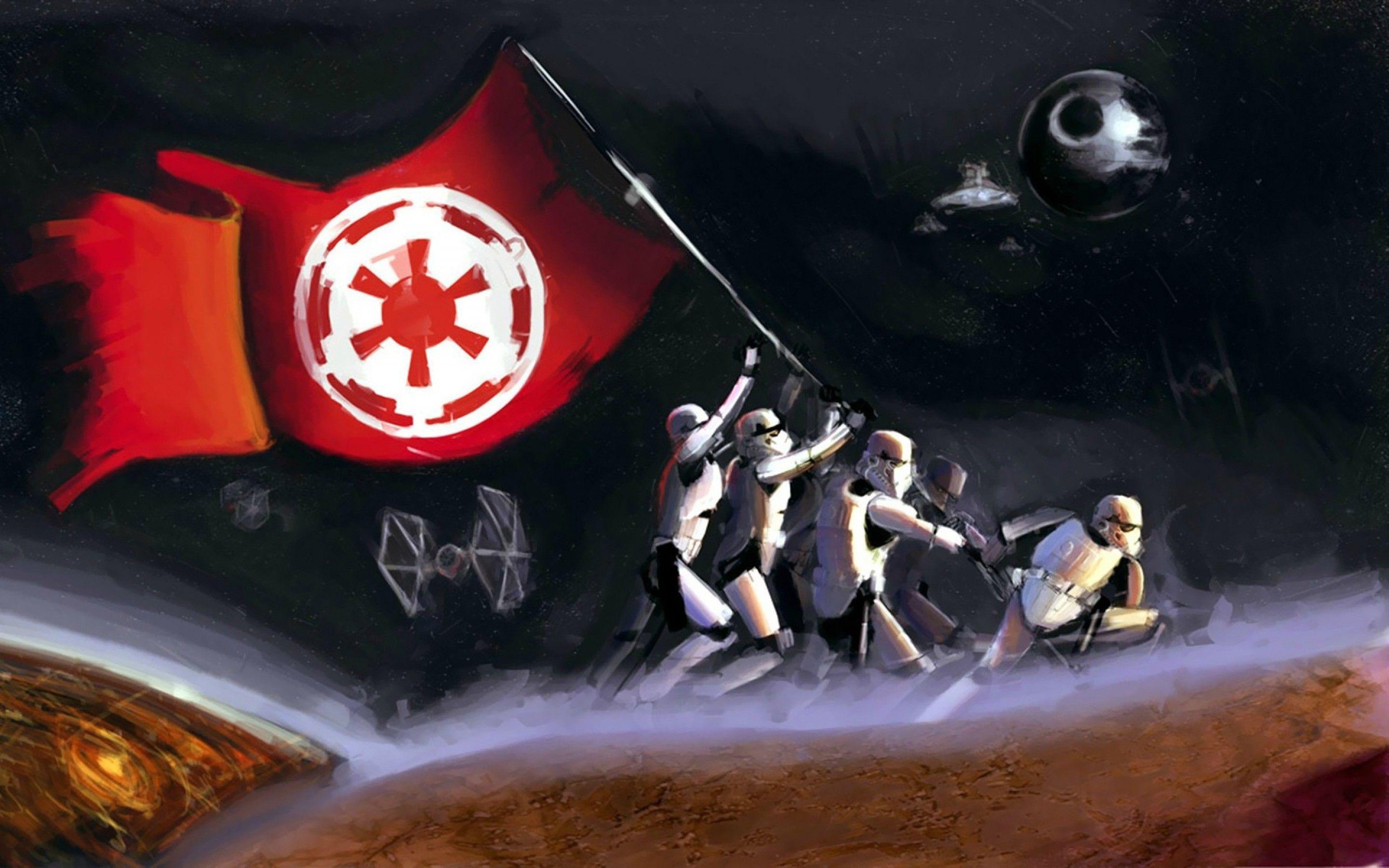 2880x1800 Star Wars Art Wallpaper