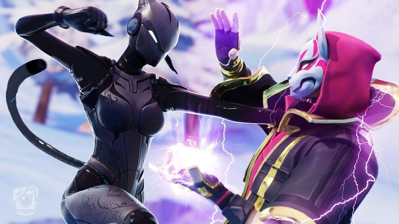 1280x720 Lynx vs Drift. Epic games fortnite, Gaming wallpaper, Marvel films