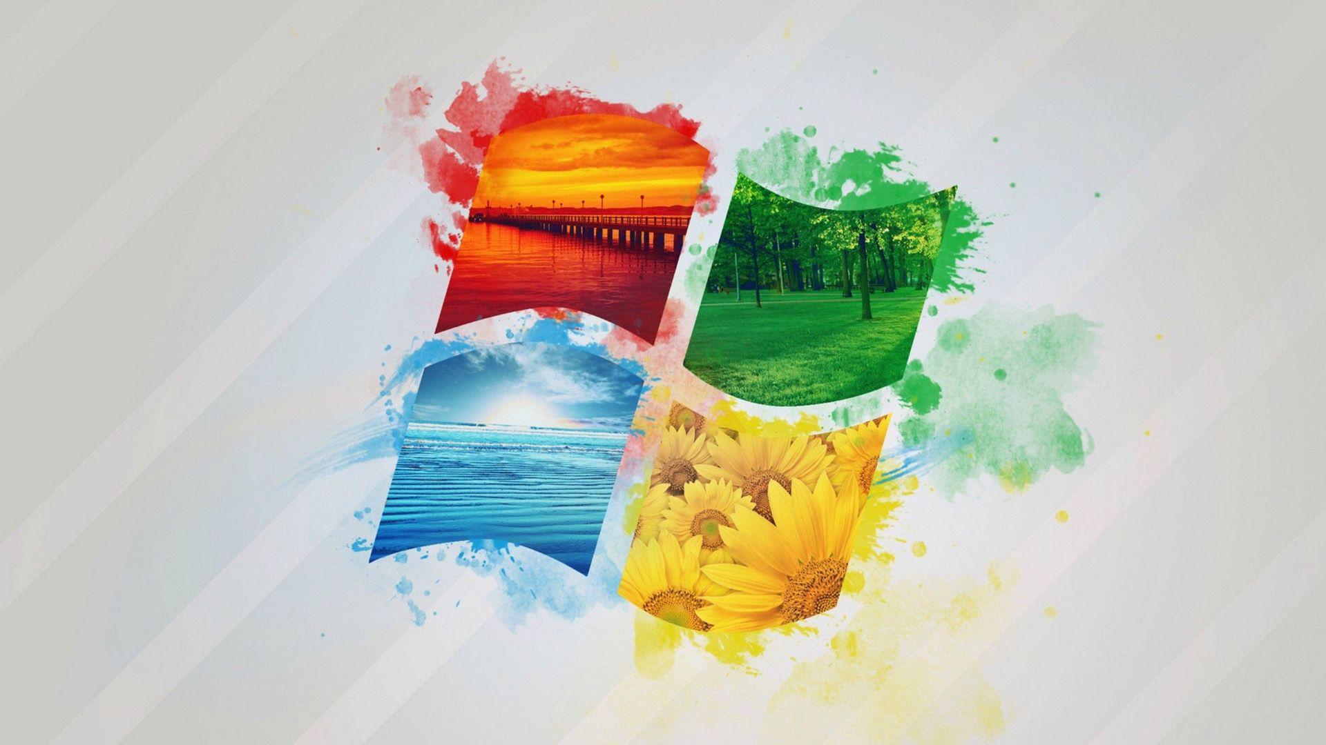 Microsoft Windows Logo Wallpapers - Top Free Microsoft Windows Logo ...