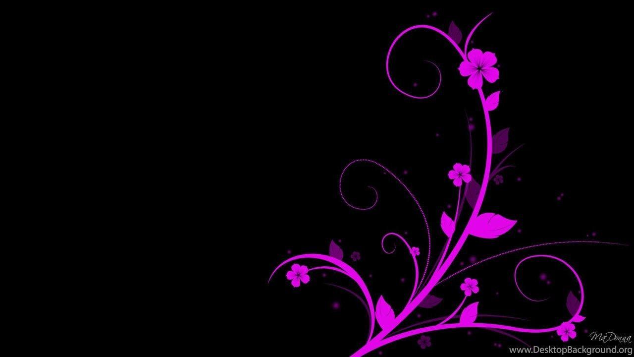 1280x720 Black And Pink Heart Wallpaper HD Desktop Wallpaper Desktop Background