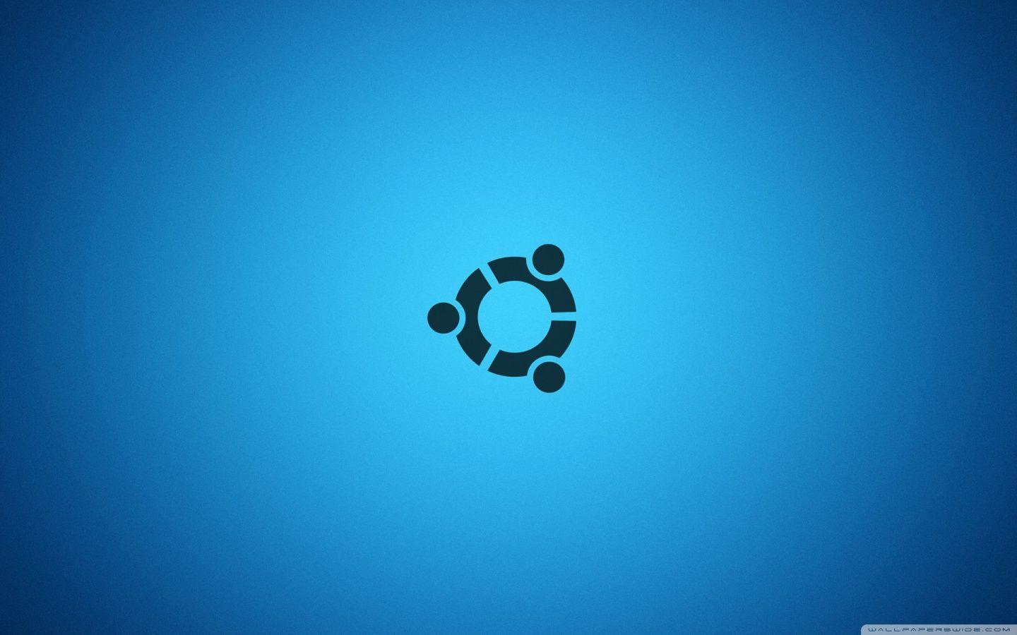 1440x900 Ubuntu Blue Wallpaper