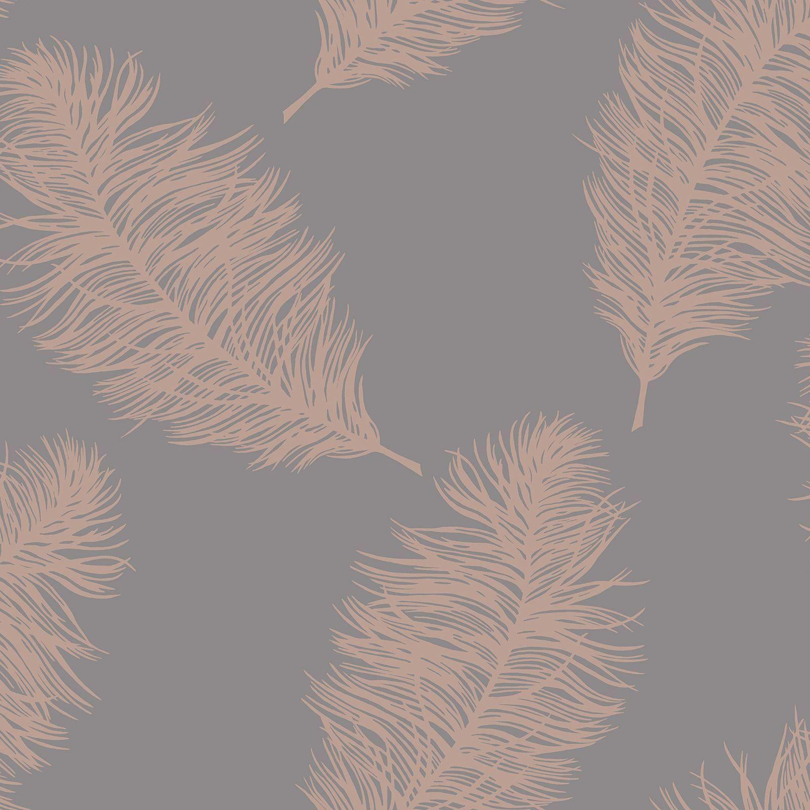 1600x1600 Holden Decor Statement Wallpaper Fawning Feather Grey Rose Gold 12629 Full Roll Online In Cayman Islands. Brand: Holden Decor Products In Cayman Islands Prices, Reviews And Free Delivery