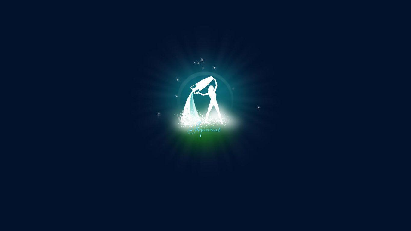 1366x768 Aquarius Wallpaper