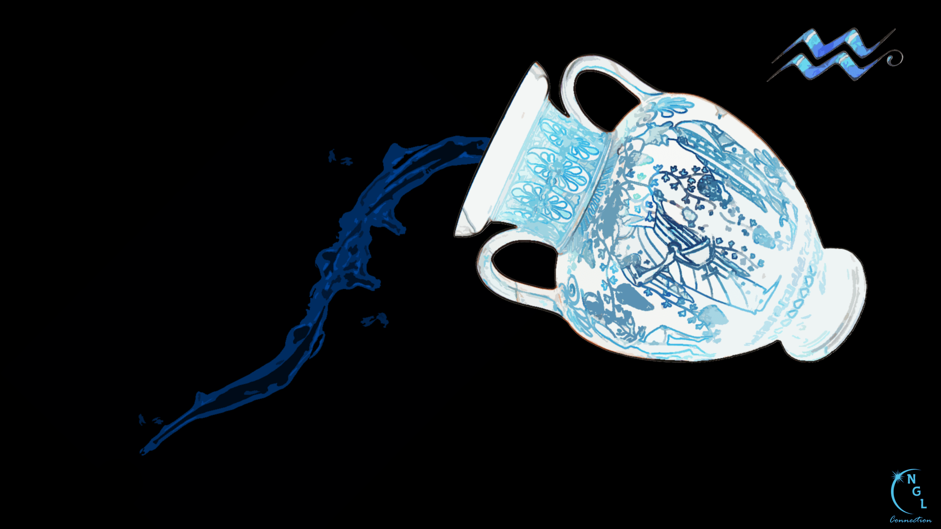 1920x1080 Aquarius. Computer wallpaper, Wallpaper, Glassware
