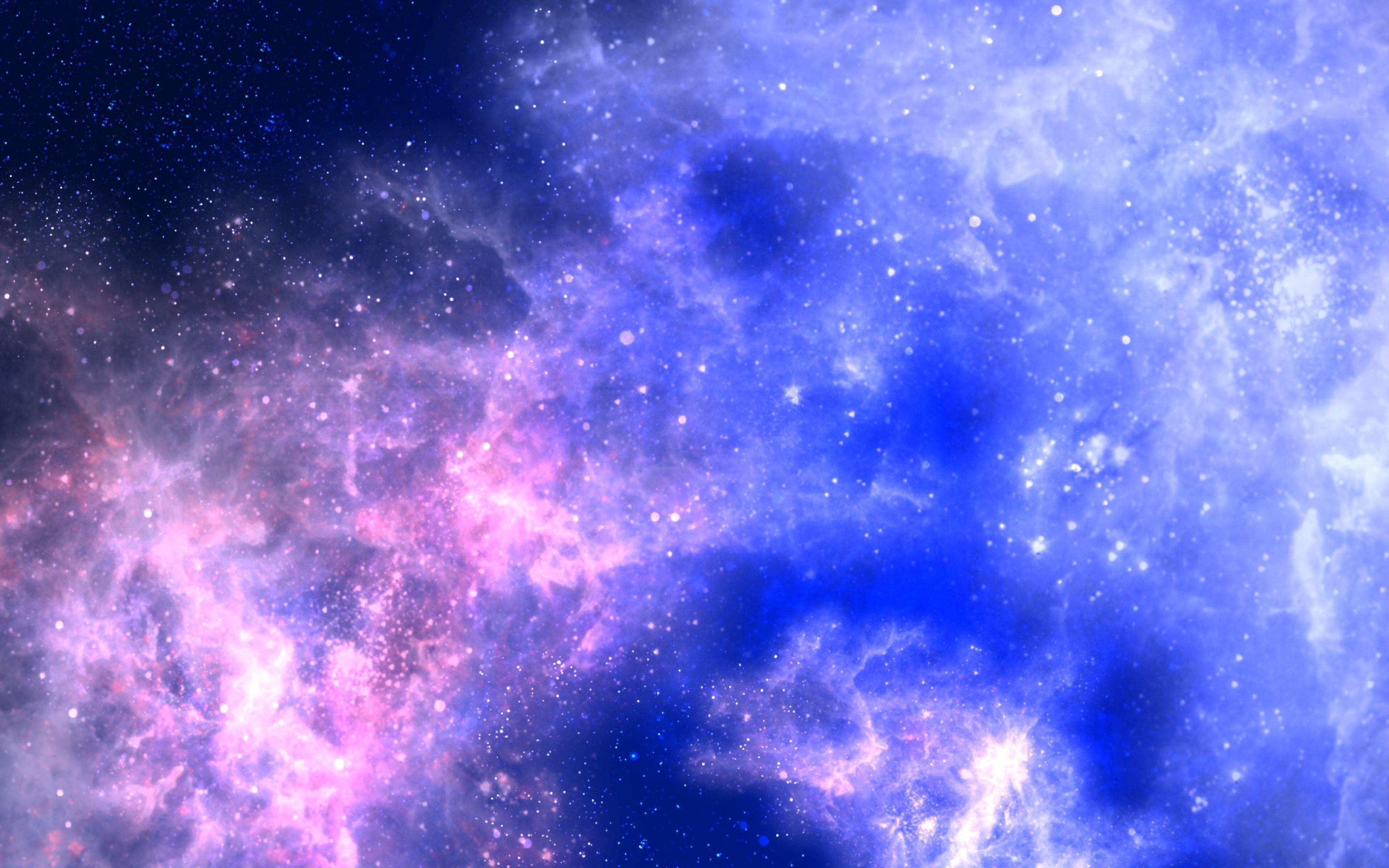 3840x2400 Blue Galaxy Wallpaper