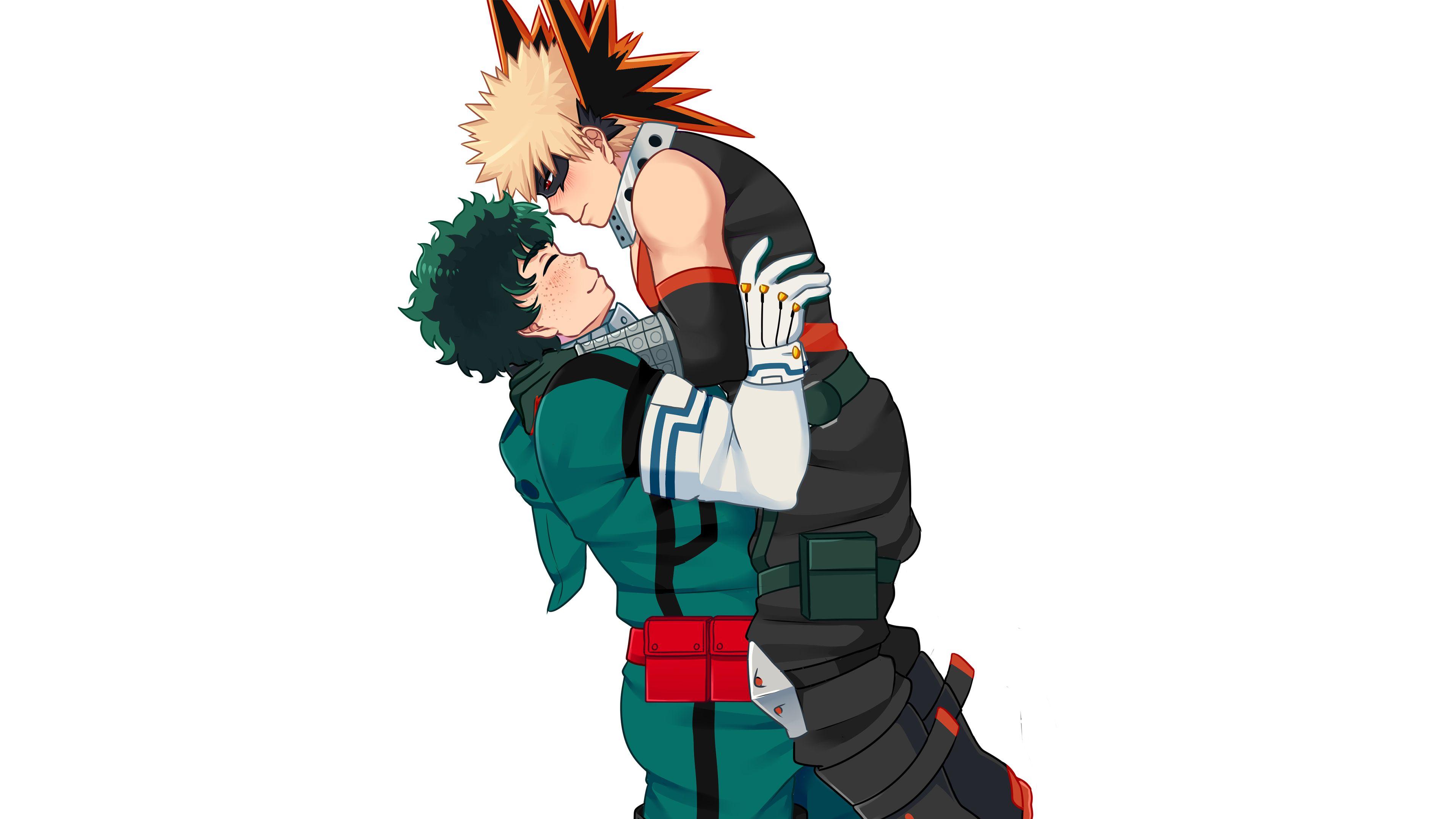 3840x2160 My Hero Academia Izuku Midoriya Lifting 4K HD Wallpaper
